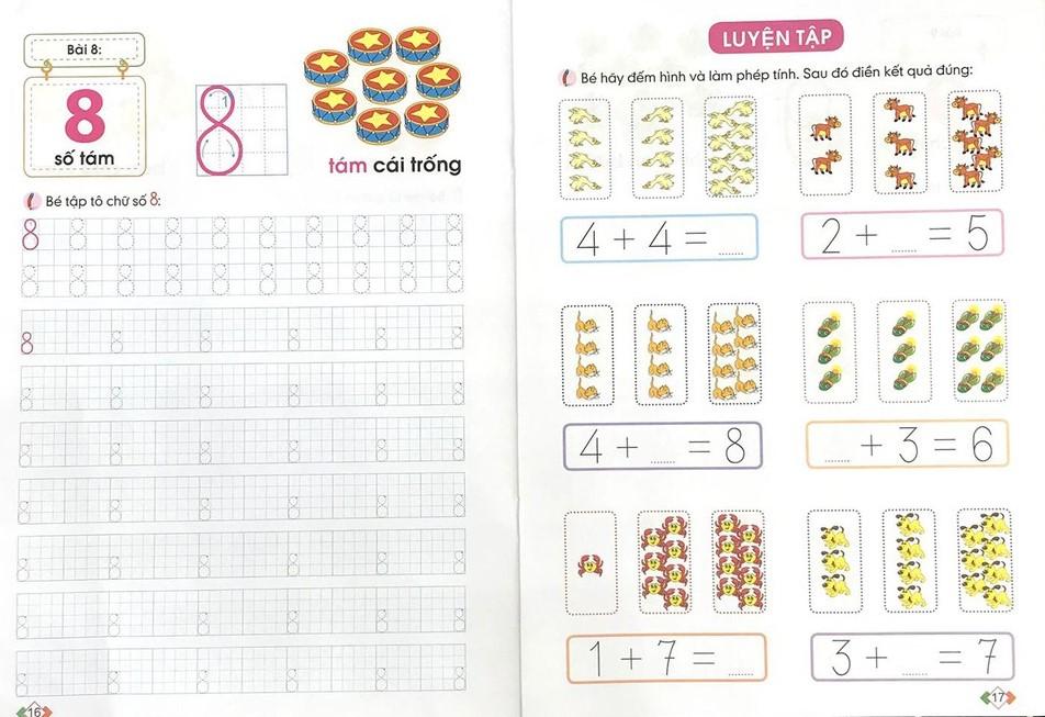 Hành Trang Cho Bé Vào Lớp 1 - Bé Tập Tô Chữ Số (Dành Cho Trẻ 5 - 6 Tuổi)(Tái Bản)