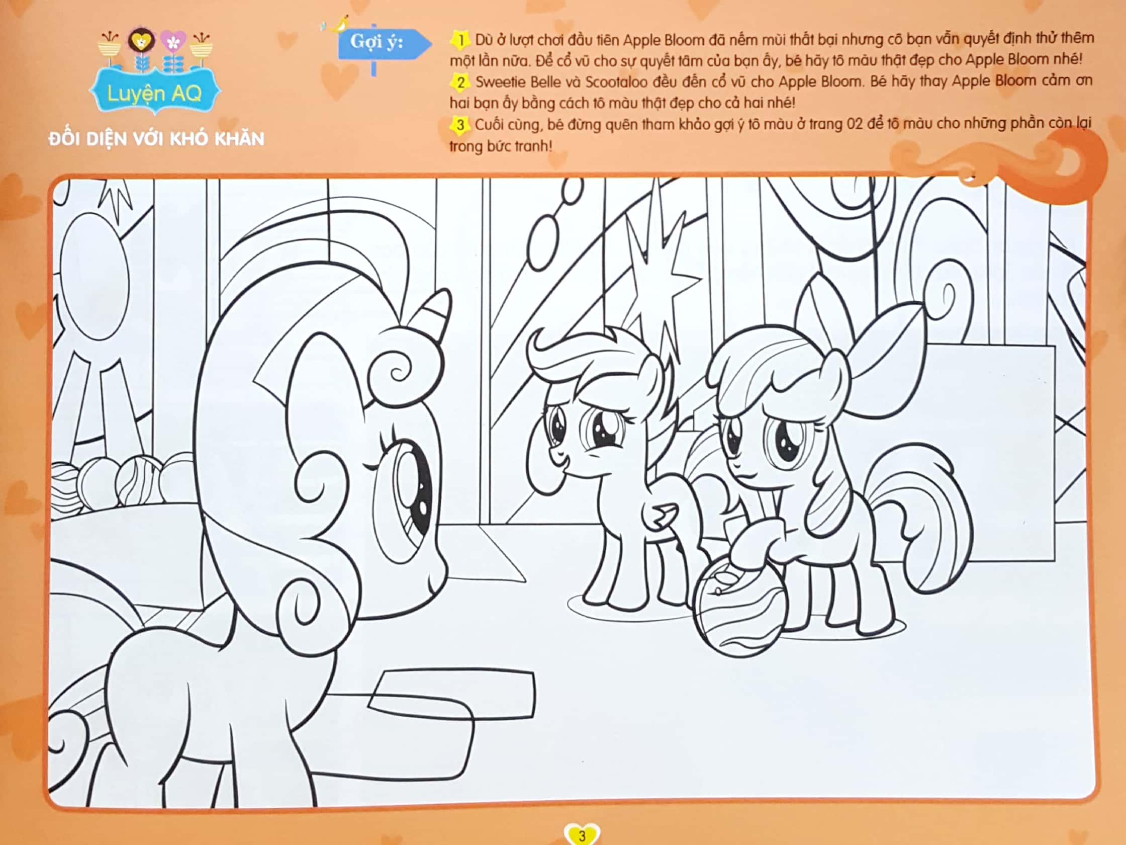 Bộ Sách My Little Pony - Tô Màu Sáng Tạo 4Q (Bộ 4 Cuốn)