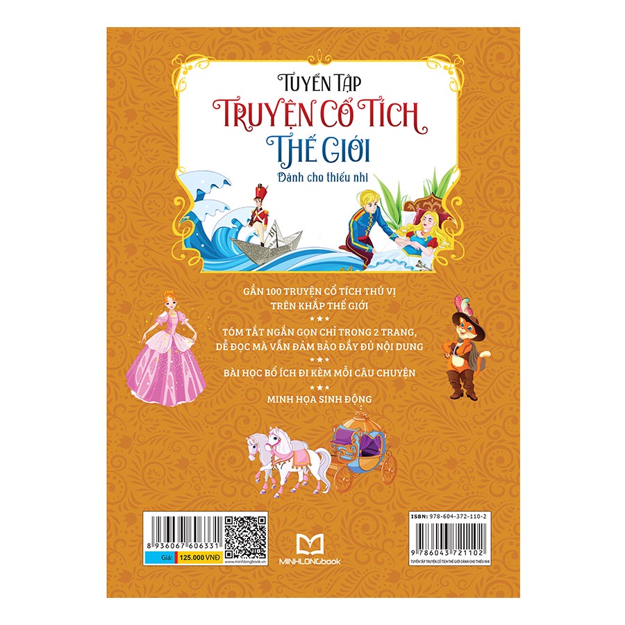 Sách - Tuyển Tập Truyện Cổ Tích Thế Giới Dành Cho Thiếu Nhi (ML)