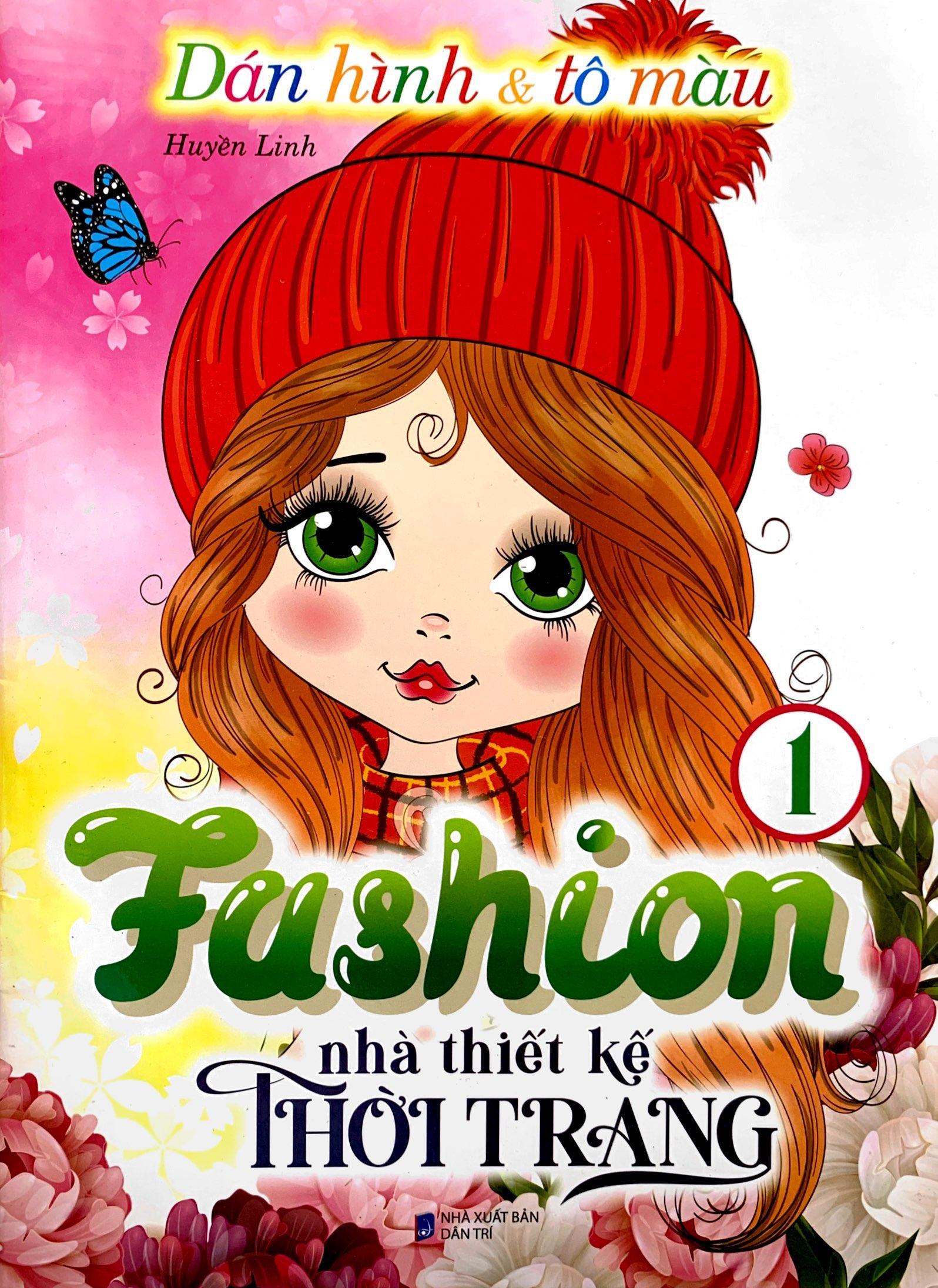 Dán Hình Và Tô Màu - Fashion Nhà Thiết Kế Thời Trang 1