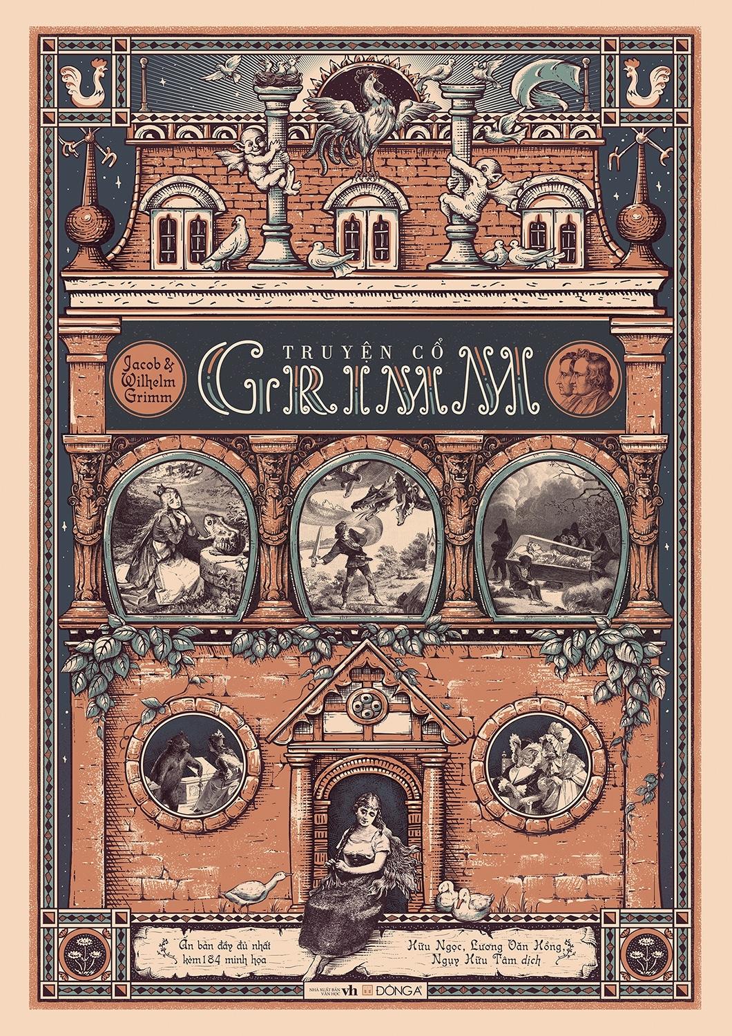 Truyện Cổ Grimm (Ấn Bản Đầy Đủ Nhất Kèm 184 Minh Hoạ Của Philipp Grot Johann Và Robert Leinweber)