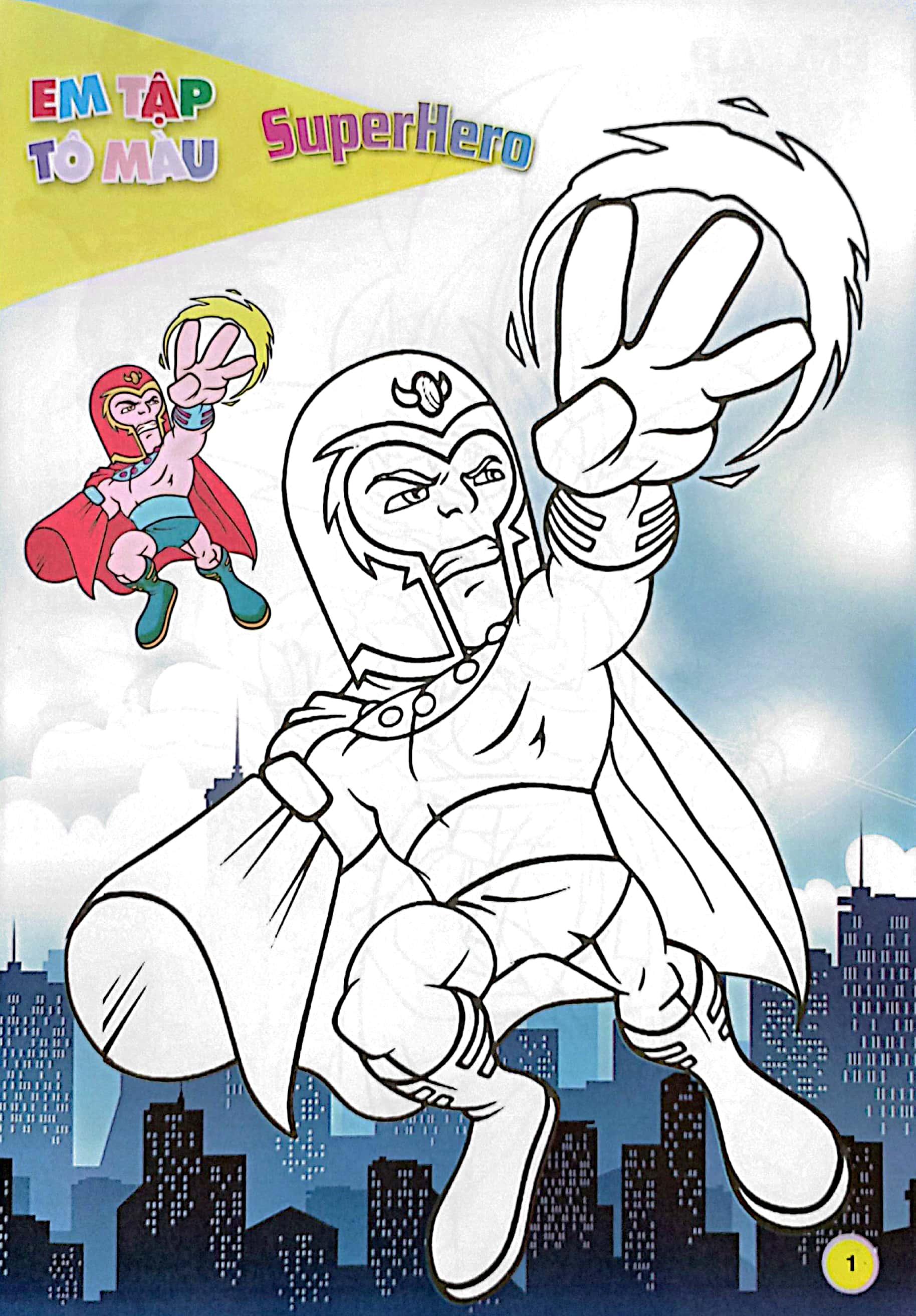 Em Tập Tô Màu - Super Hero Siêu Nhân 4