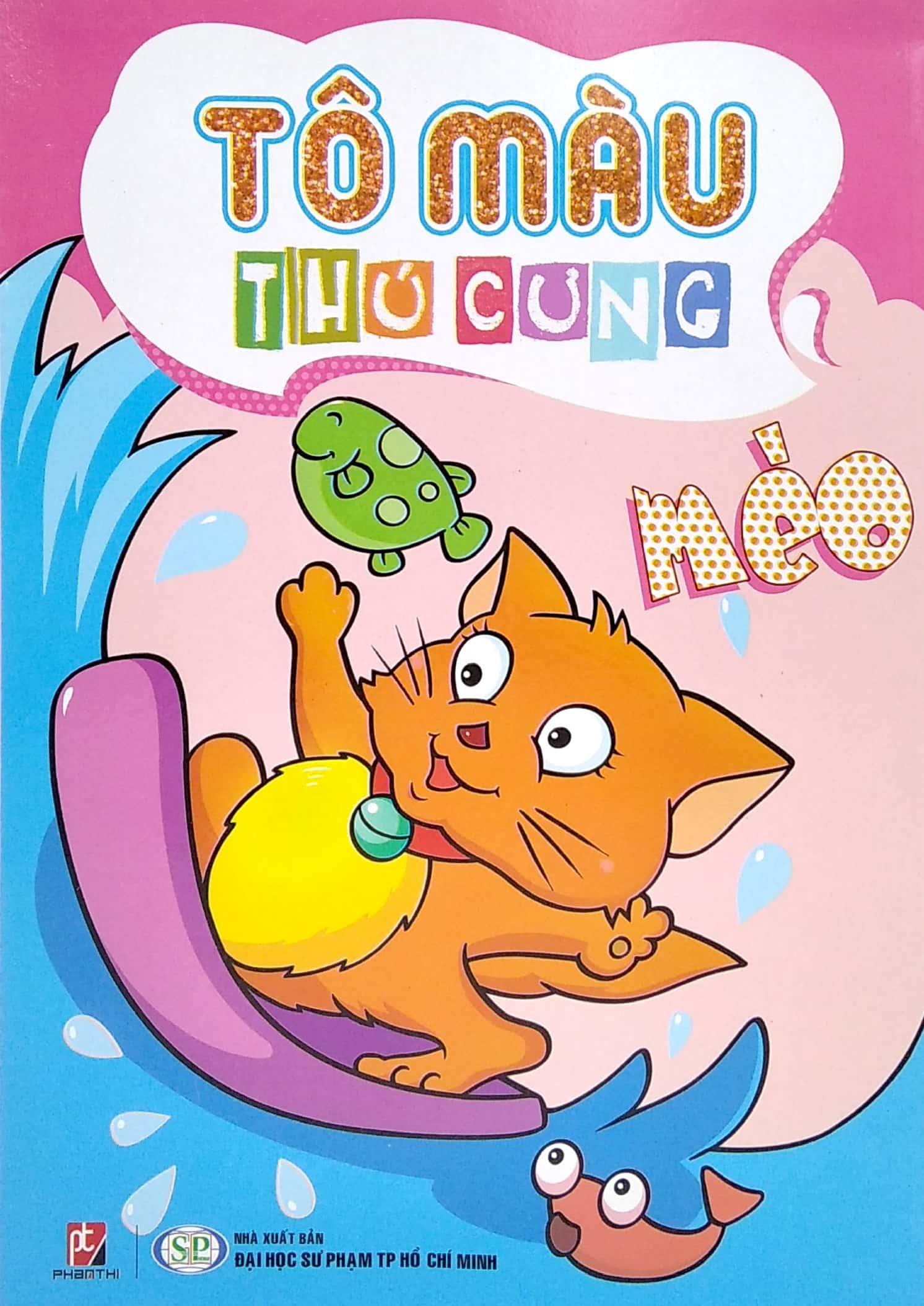 Tô Màu Thú Cưng: Mèo