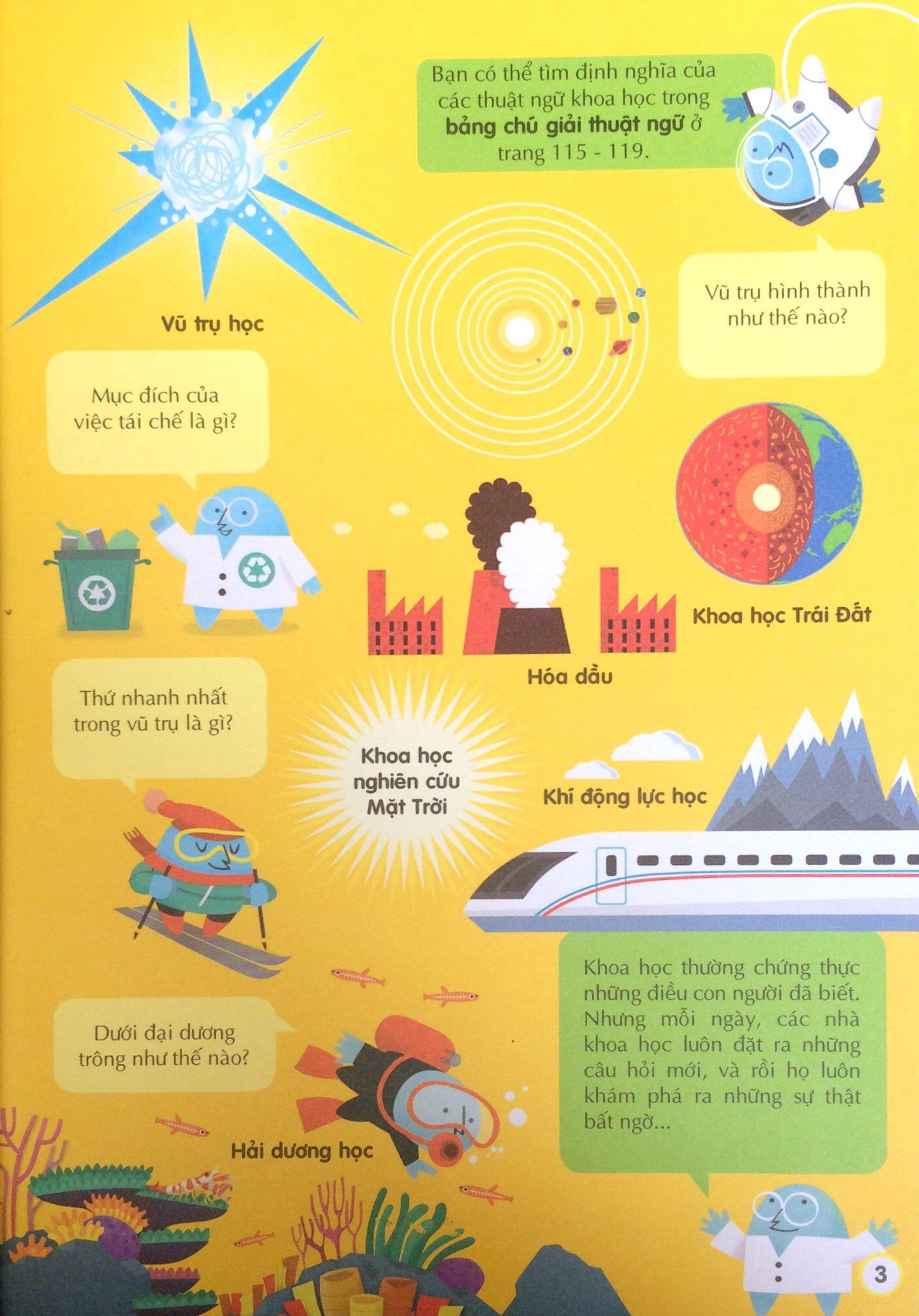 100 Bí Ẩn Đáng Kinh Ngạc Về Khoa Học (USBORNE - 100 Things To Know About Science)