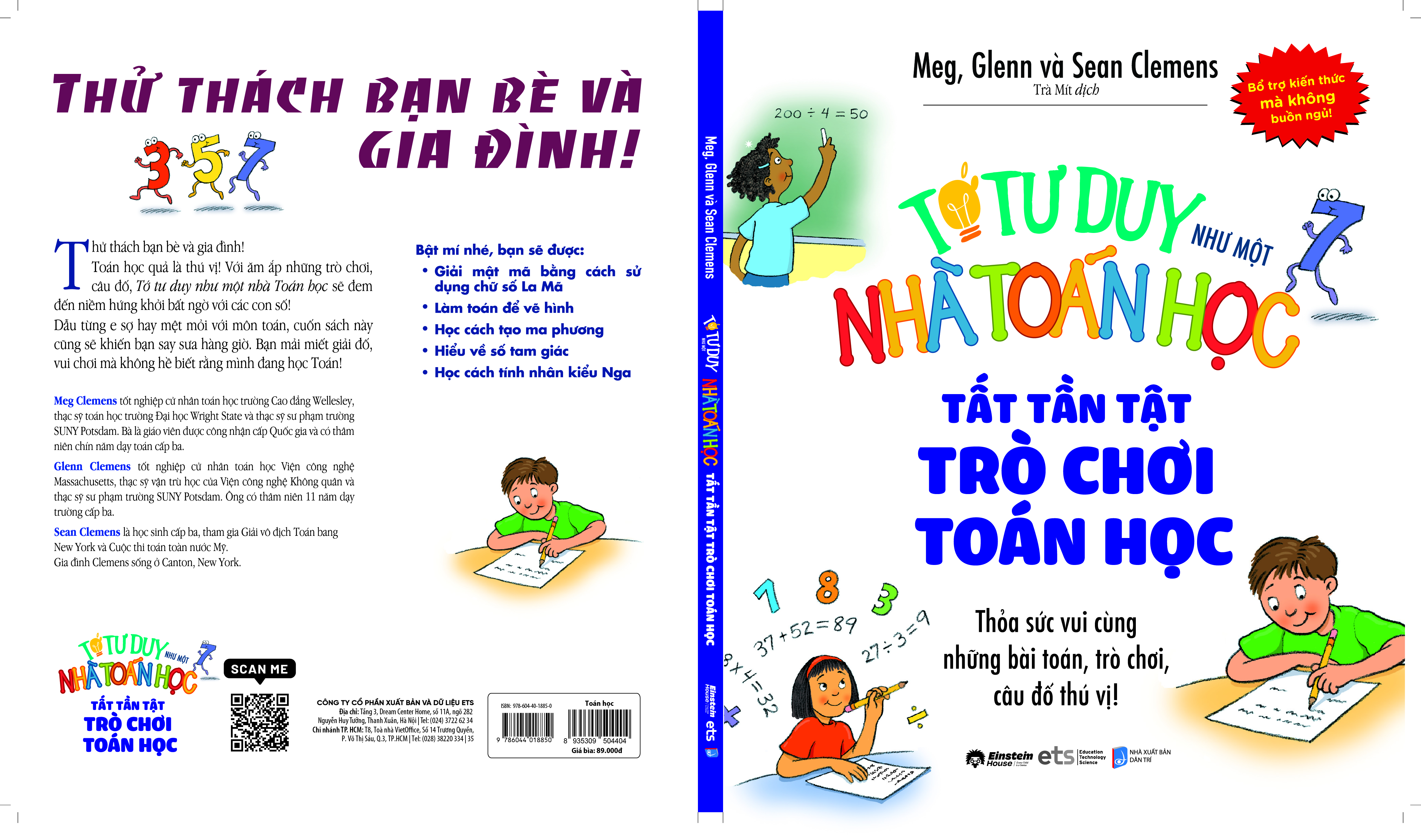 Tớ Tư Duy Như Một Nhà Toán Học - Tất Tần Tật Trò Chơi Toán Học