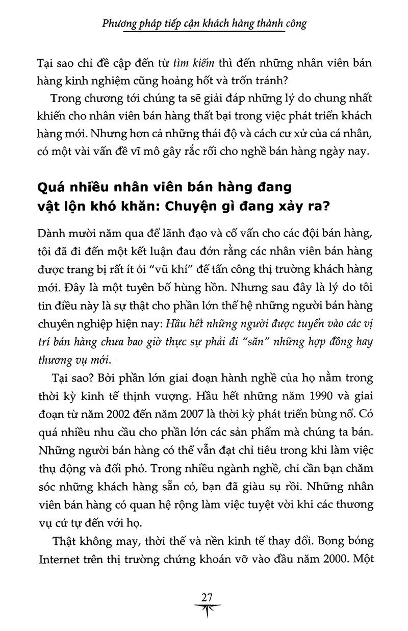 Phương Pháp Tiếp Cận Khách Hàng Thành Công (Tái Bản 2018)