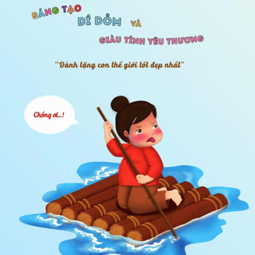 Truyện tranh thiếu nhi Ăn Khế Trả Vàng – Truyện cổ tích Việt Nam tranh màu