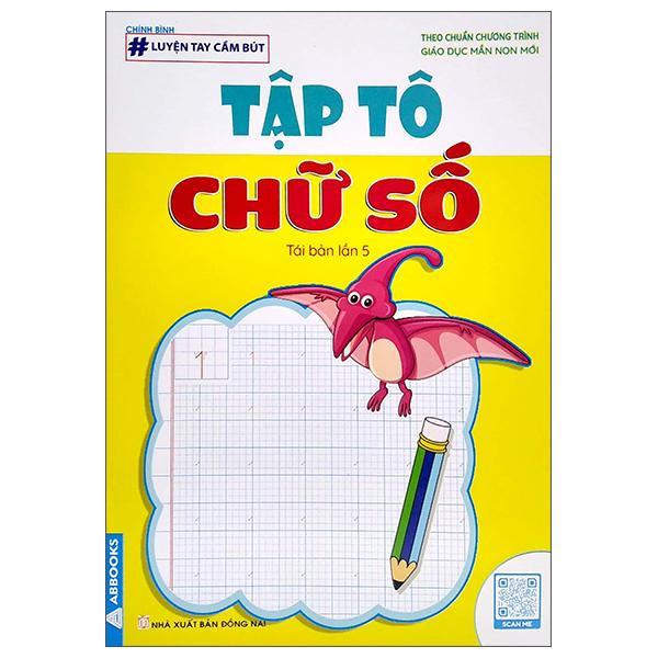 Sách - Luyện Tay Cầm Bút - Tập Tô Chữ, Chữ Số, Nét Cơ Bản - Bộ 6 Cuốn