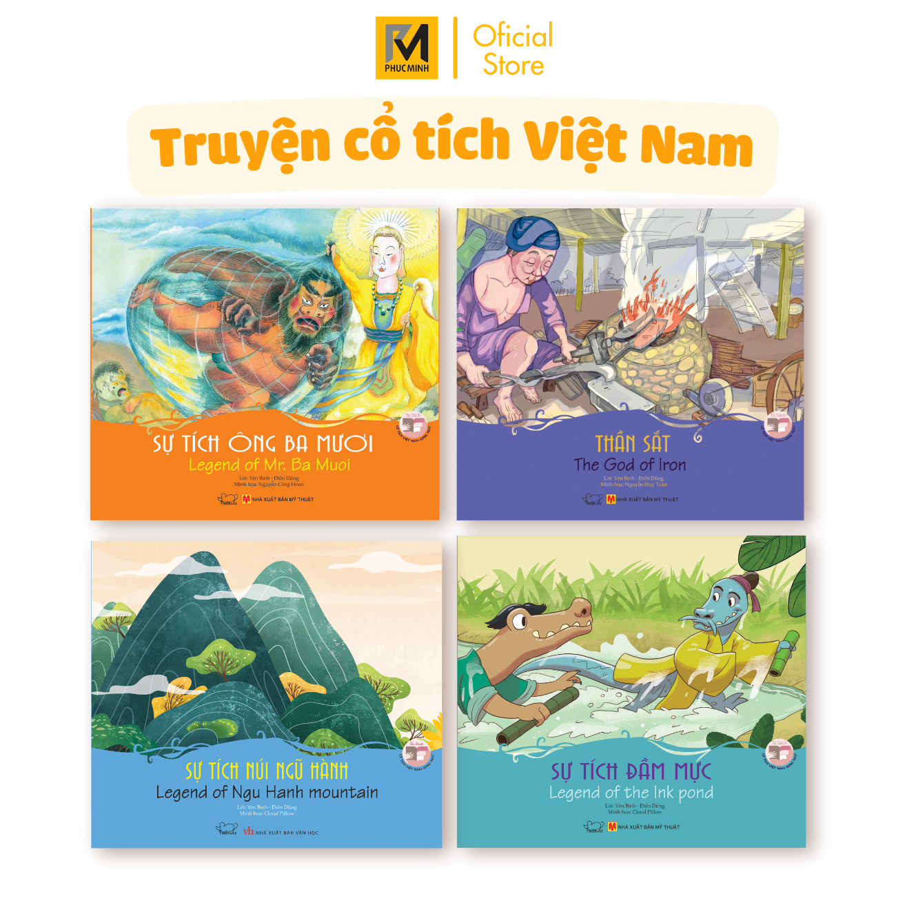 Cổ Tích Việt Nam - Sự Tích Thần Sắt - The God Of Iron (Song Ngữ Anh - Việt)