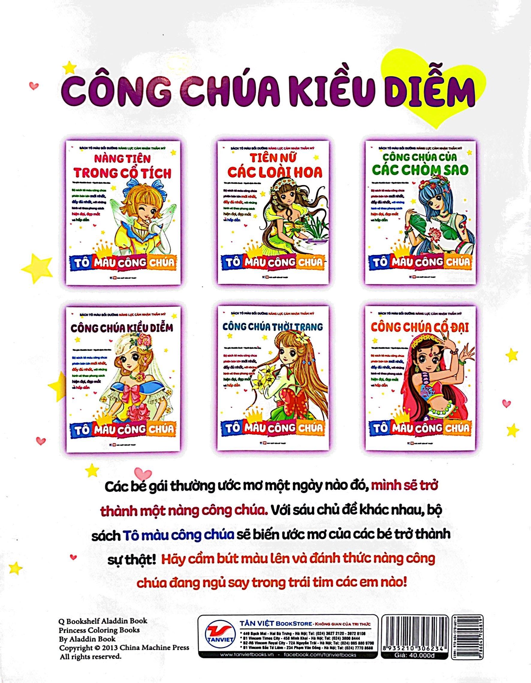 Tô Màu Công Chúa - Công Chúa Kiều Diễm