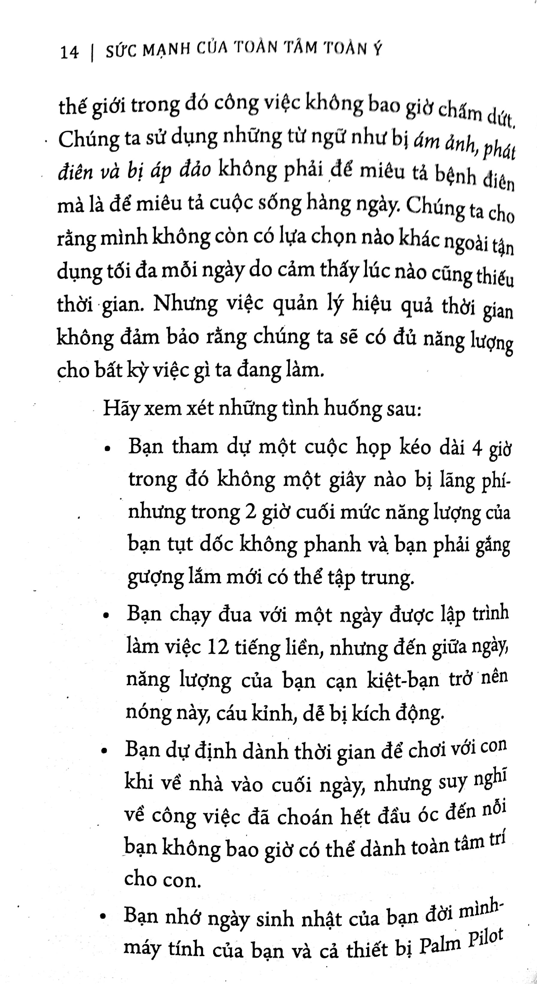 Sức Mạnh Của Toàn Tâm Toàn Ý (Tái Bản 2018)