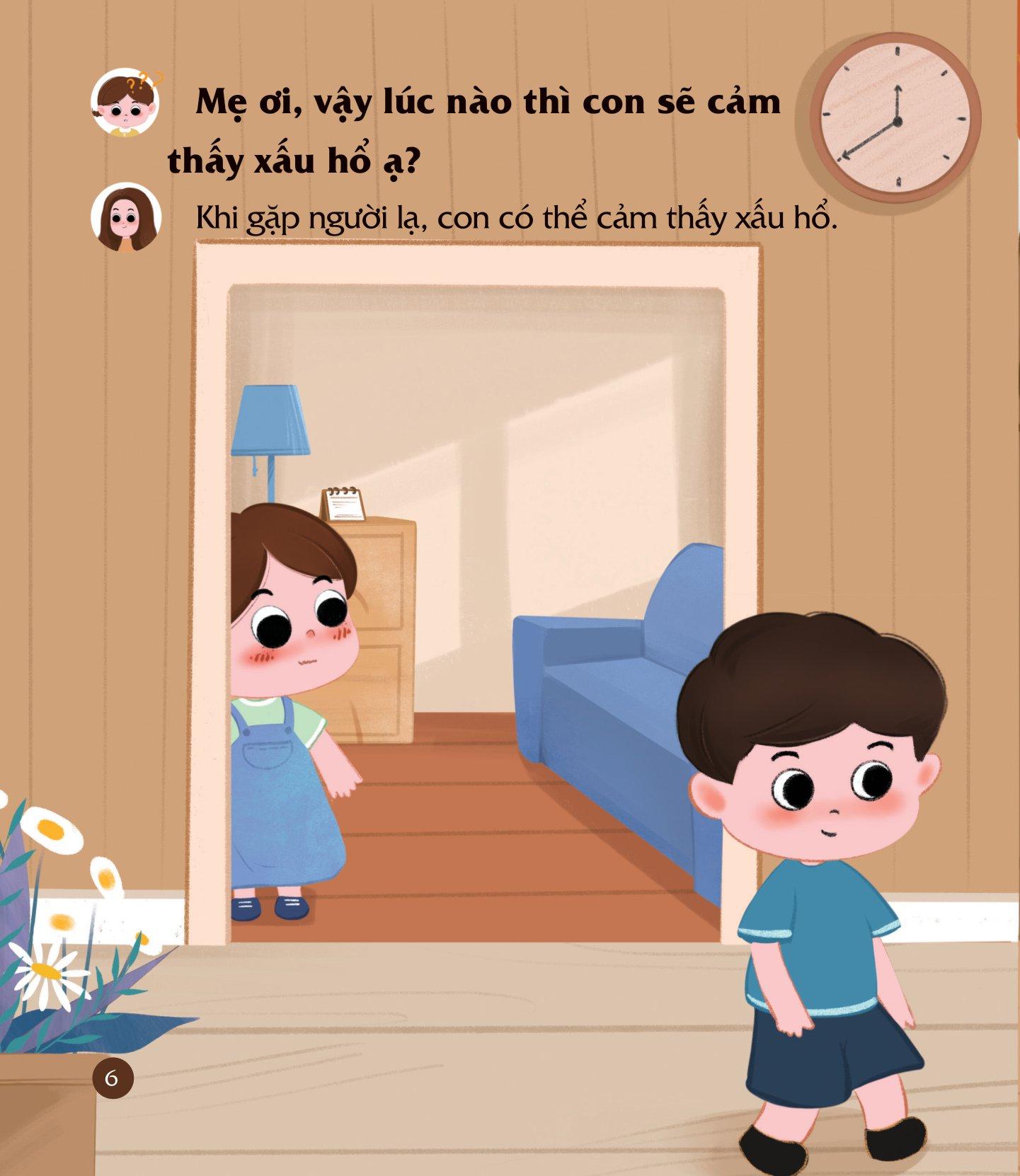 Sách Cùng Con Nuôi Dưỡng Cảm Xúc Tích Cực - Con Không Xấu Hổ