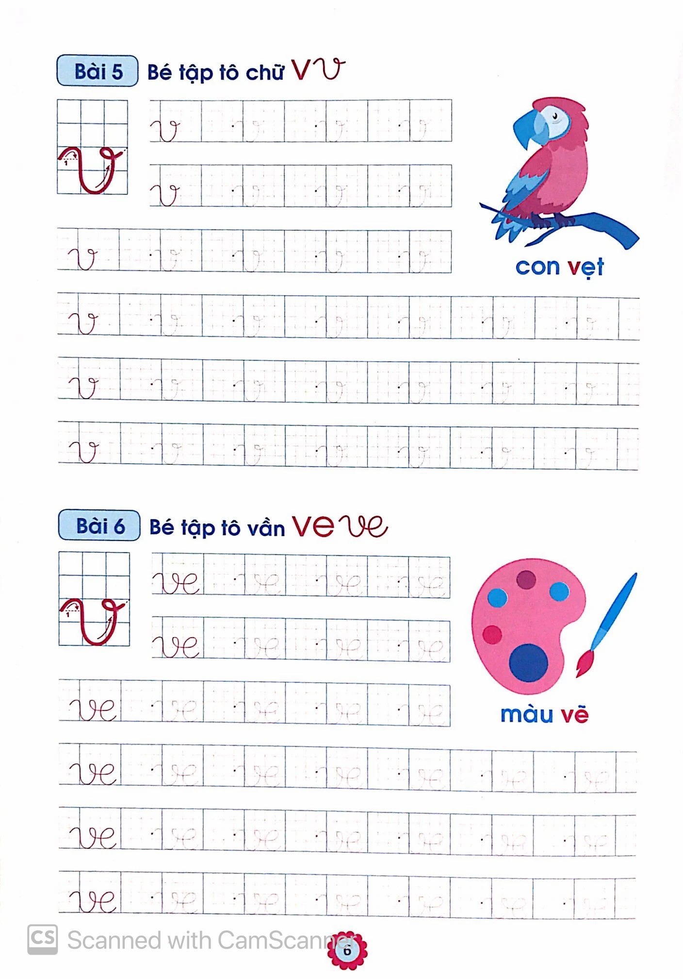 Chuẩn bị cho bé vào lớp 1 - Luyện viết chữ đẹp (Tập 1)