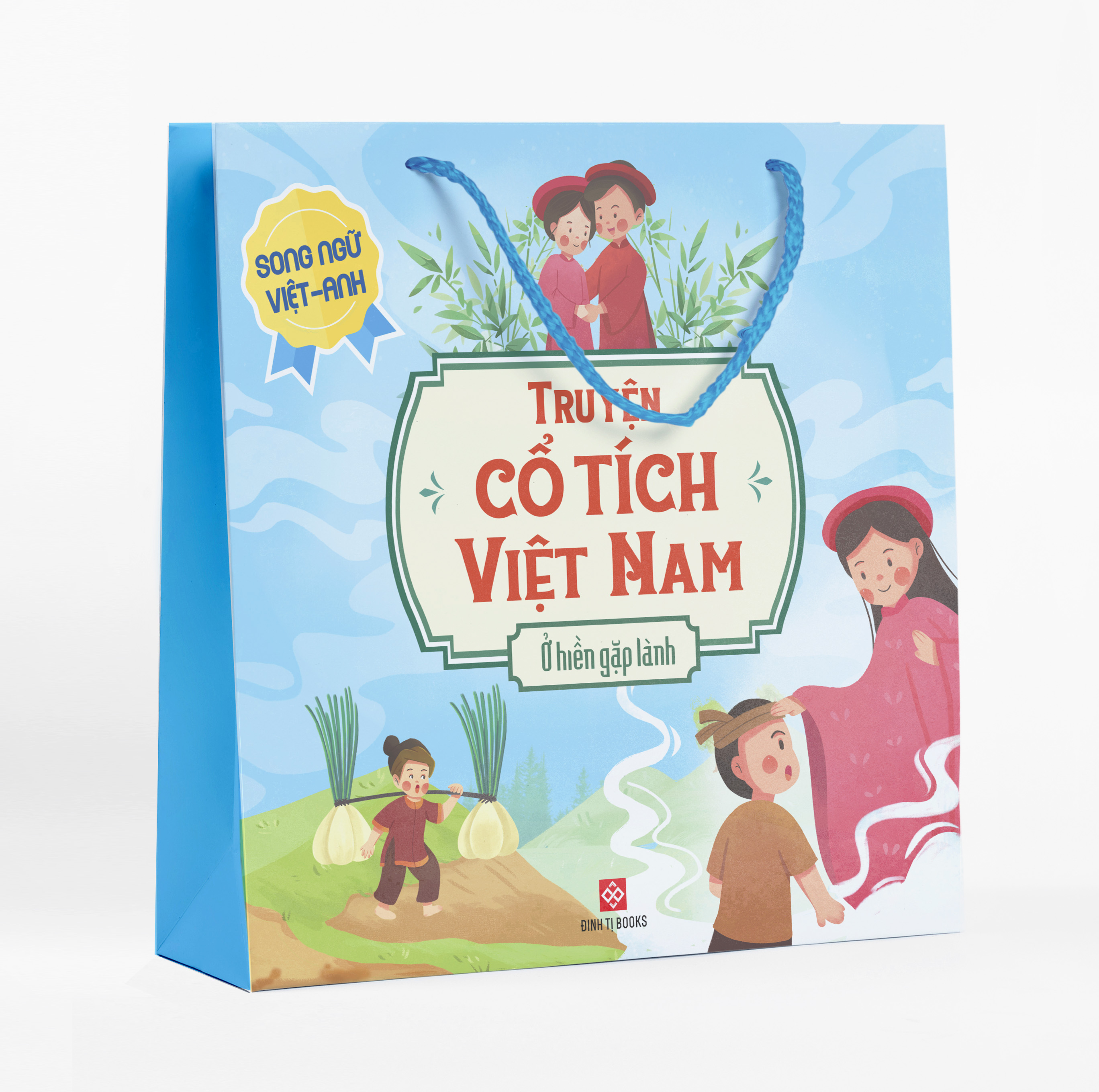 Sách - Bộ túi: Truyện cổ tích Việt Nam (Song ngữ Việt-Anh) - Đinh Tị Books