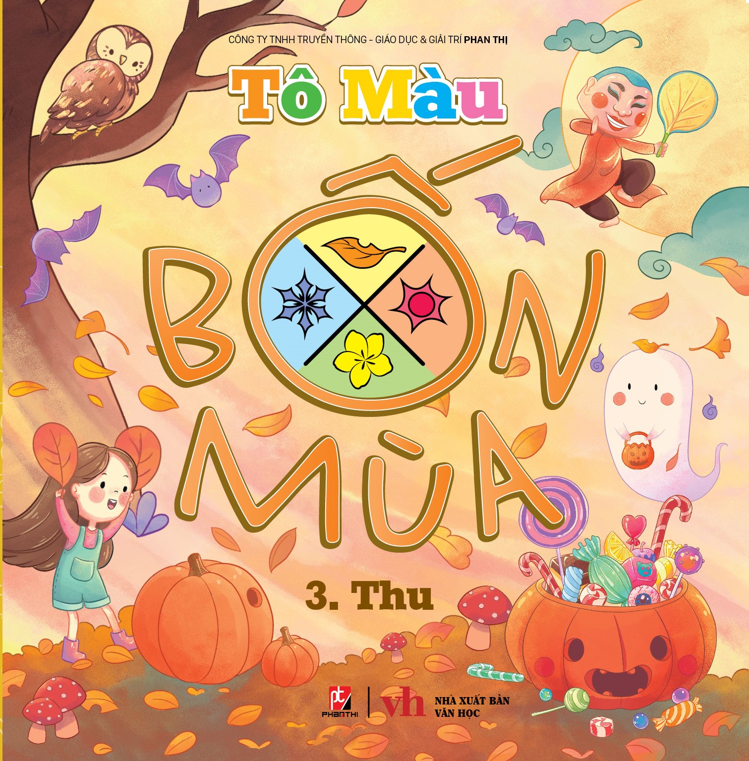Combo 4 Tập - Tô Màu Bốn Mùa