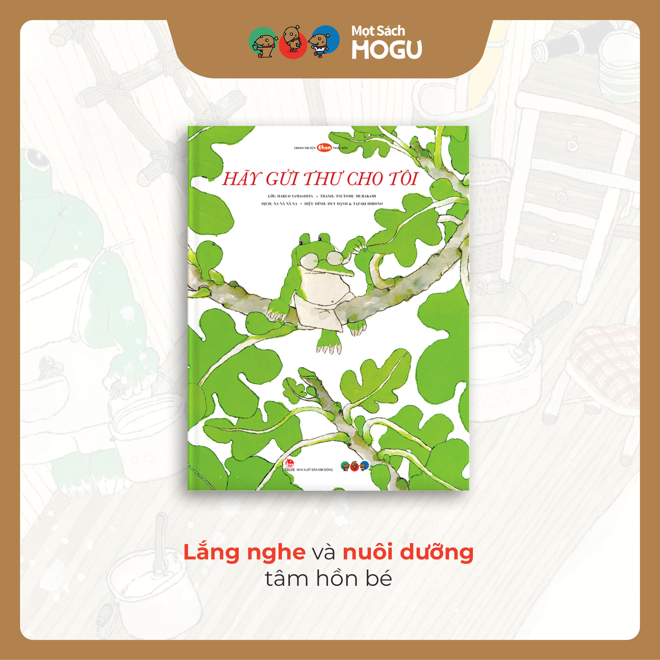 Truyện Ehon bé 3-4-5 tuổi - Hãy gửi thư cho tôi