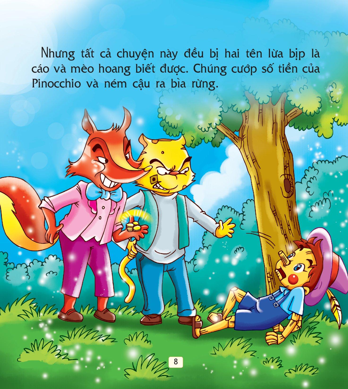 Truyện Cổ Tích Thế Giới Hay Nhất - Pinochio Cậu Bé Người Gỗ (Tái Bản)
