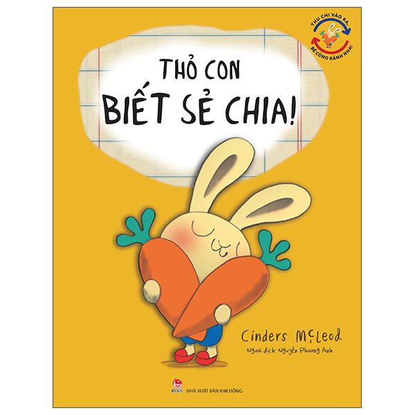 Sách - Thu Chi Vào Ra, Bé Cũng Rành Nha! - Thỏ Con Biết Sẻ Chia