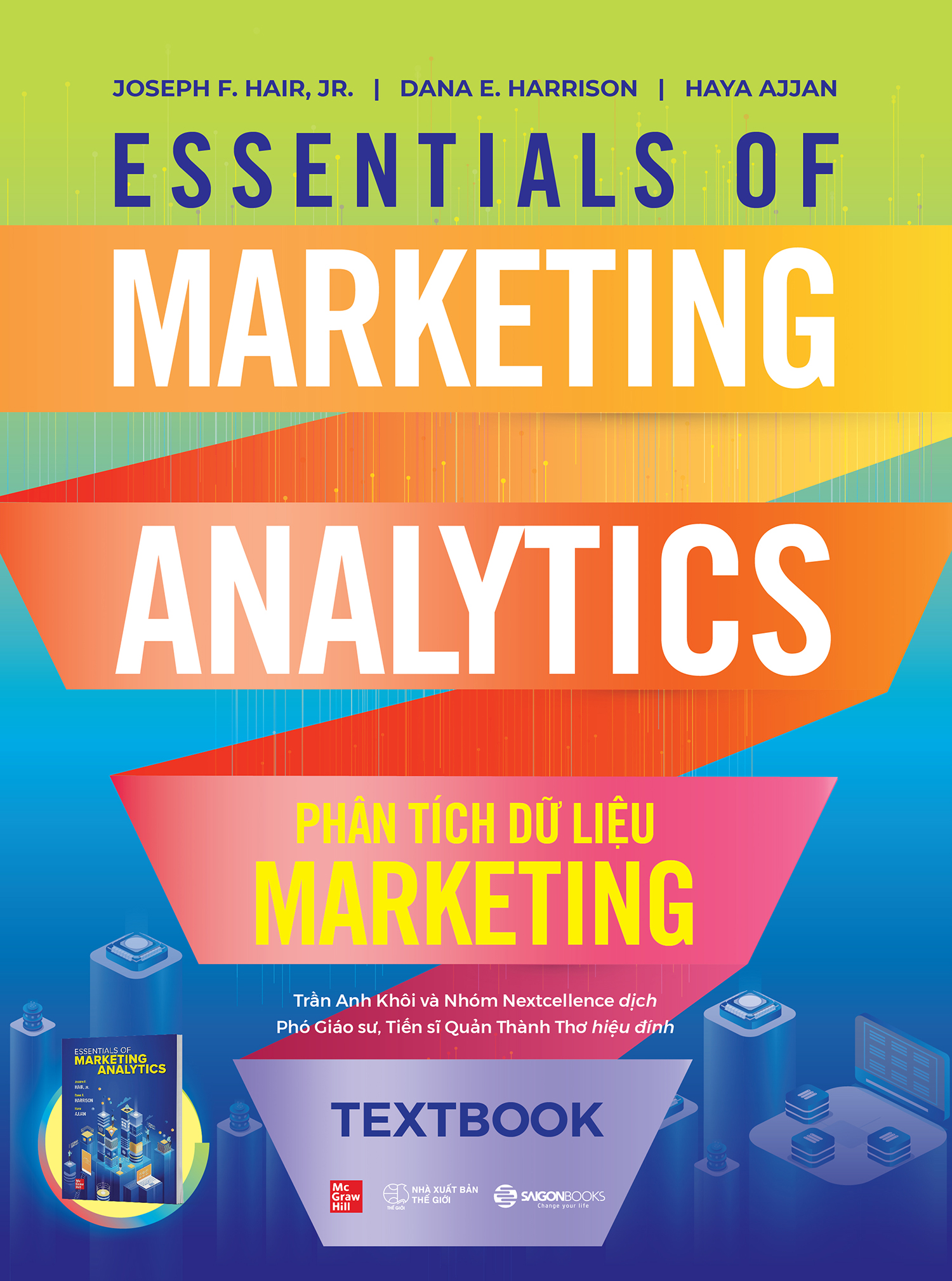 SÁCH - Textbook - Phân Tích Dữ Liệu Marketing - Tác giả Joseph F. Hair, Jr., Dana E. Harrison, Haya Ajjan