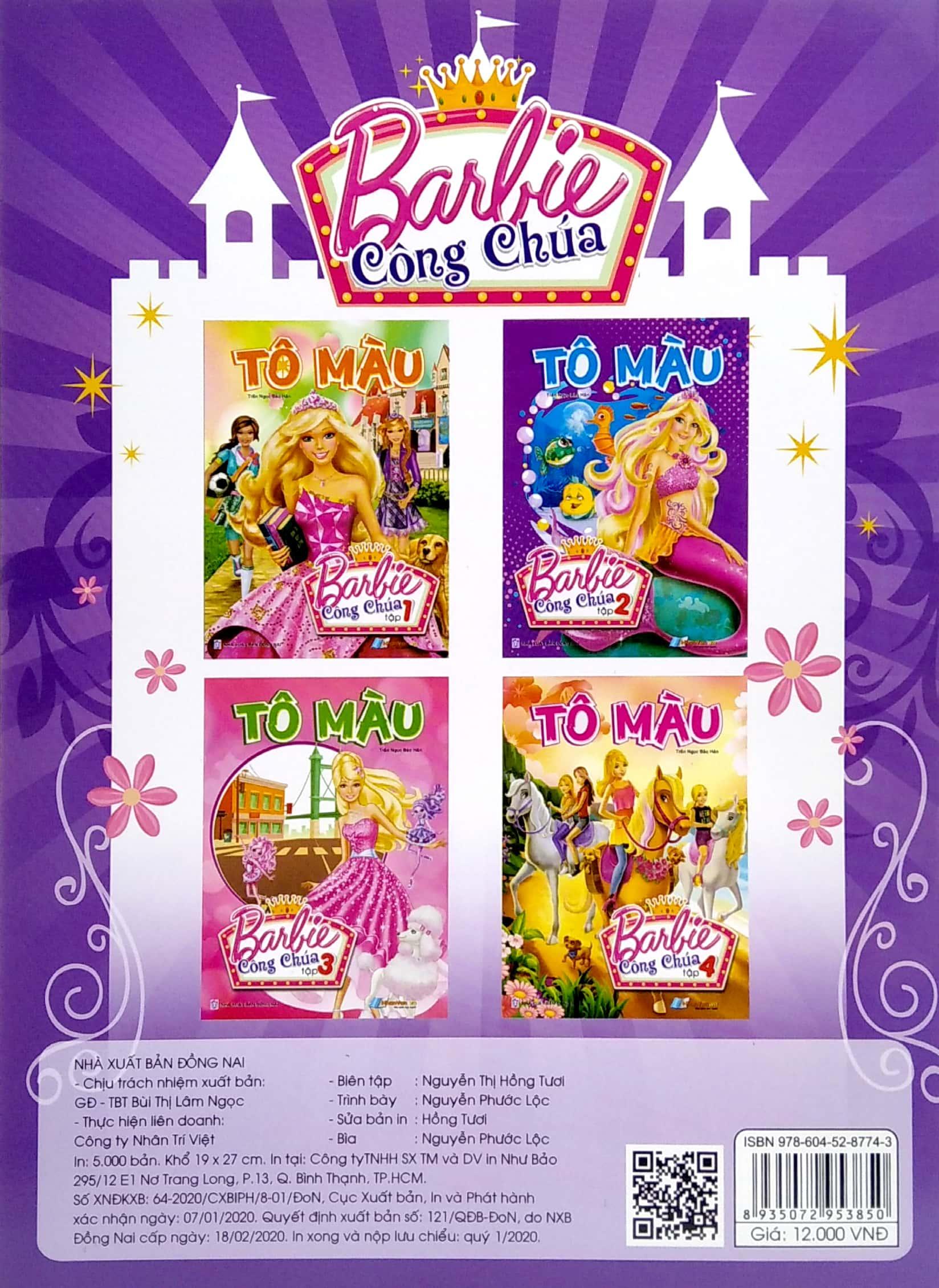 Tô Màu Barbie Công Chúa - Tập 2