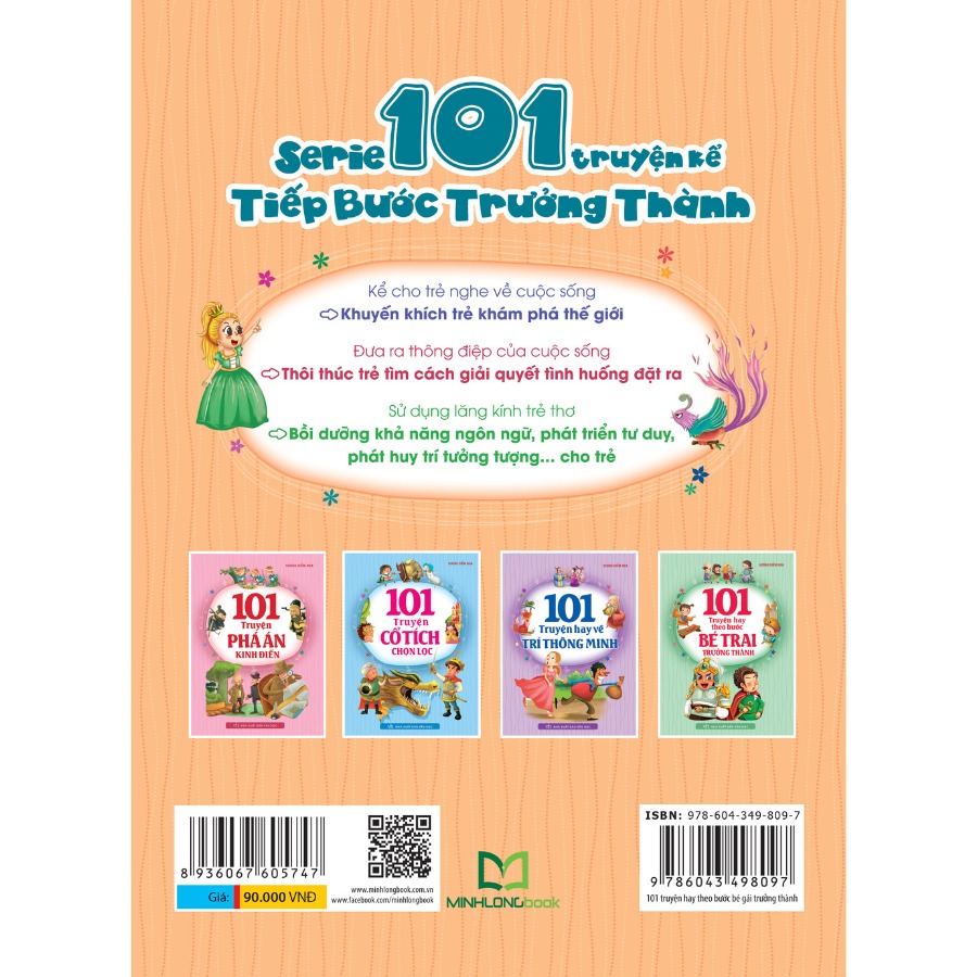 101 Truyện Hay Theo Bước Bé Gái Trường Thành