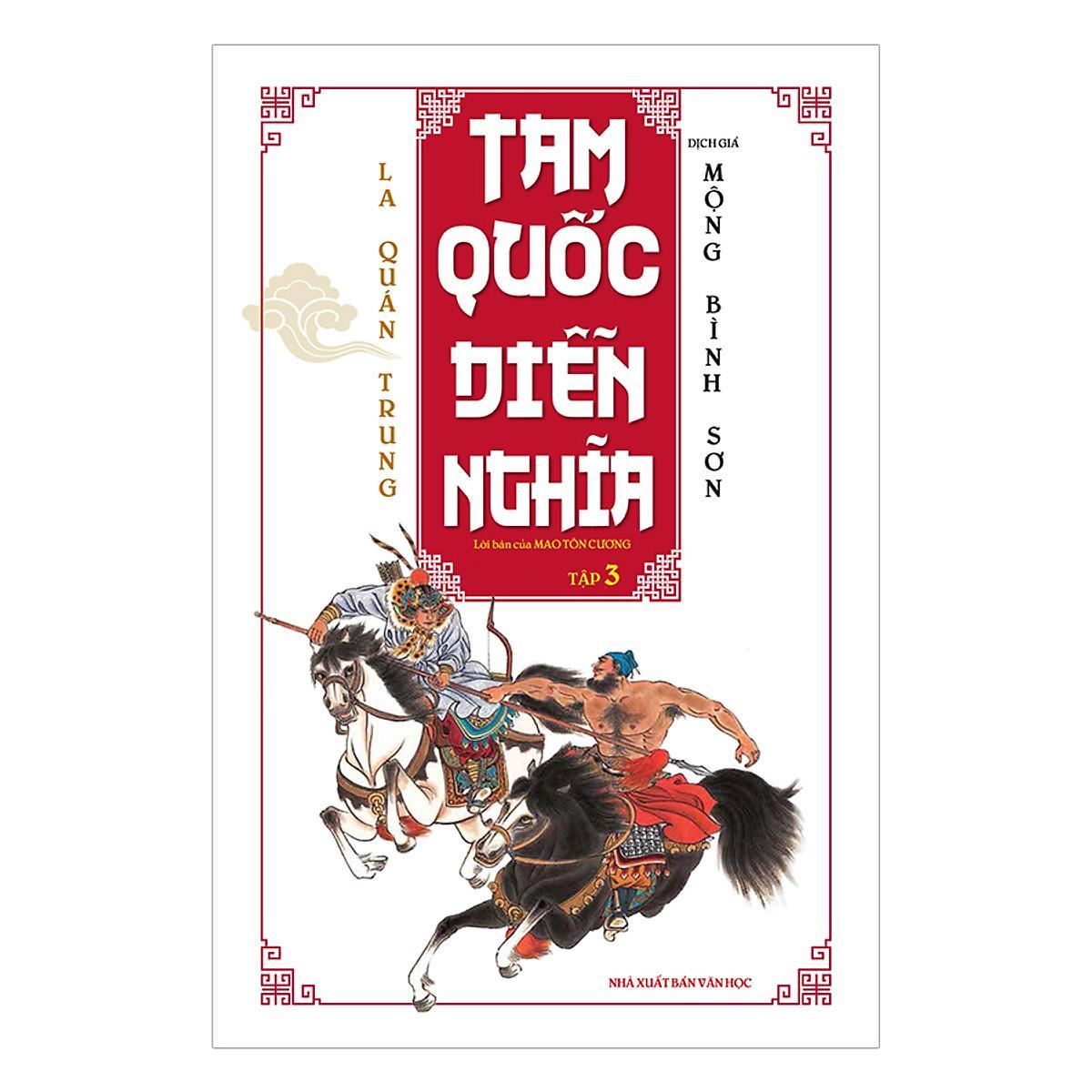 Sách - Hộp Sách Tam Quốc Diễn Nghĩa - Combo 3 Cuốn - Chính Thông Book
