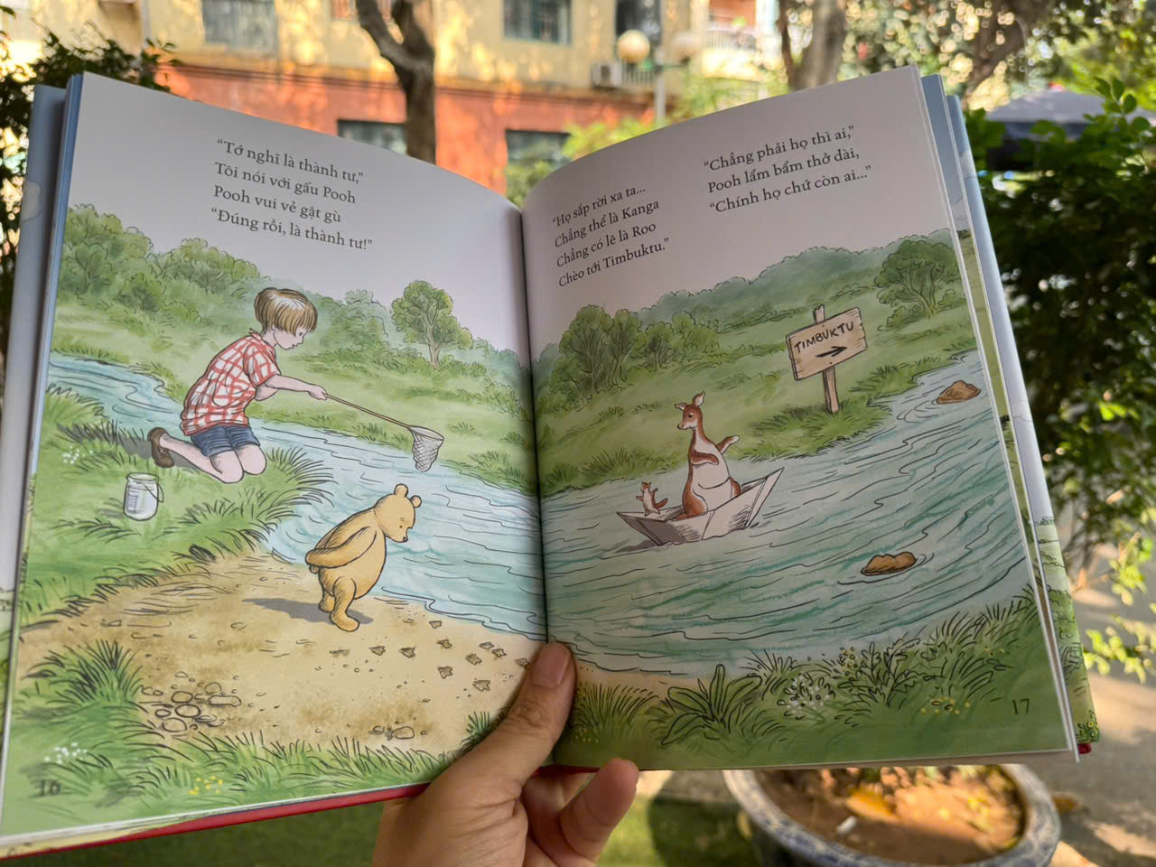(Bìa cứng) GẤU POOH VÀ TÔI – Jeanne Willis – Nhân Dân Books - NXB Văn Học