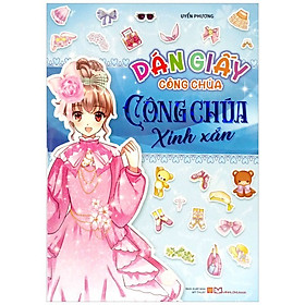 Dán giấy công chúa - Công chúa xinh xắn B27