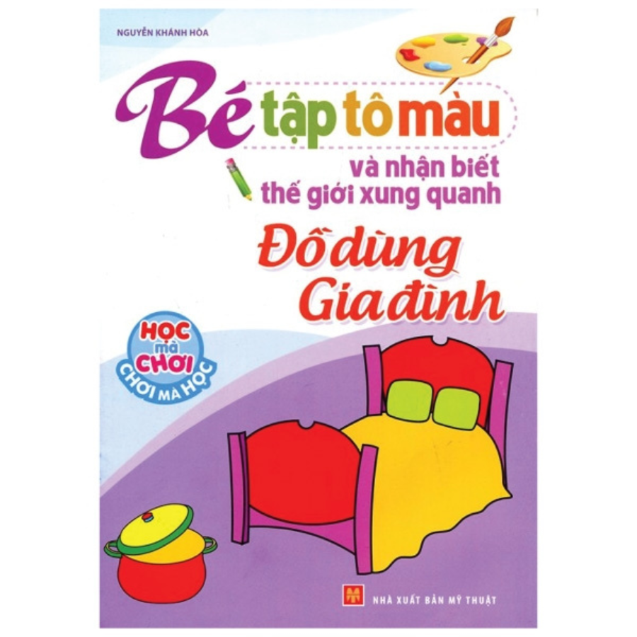 Bé tập tô màu và nhận biết thế giới xung quanh (túi 6C)