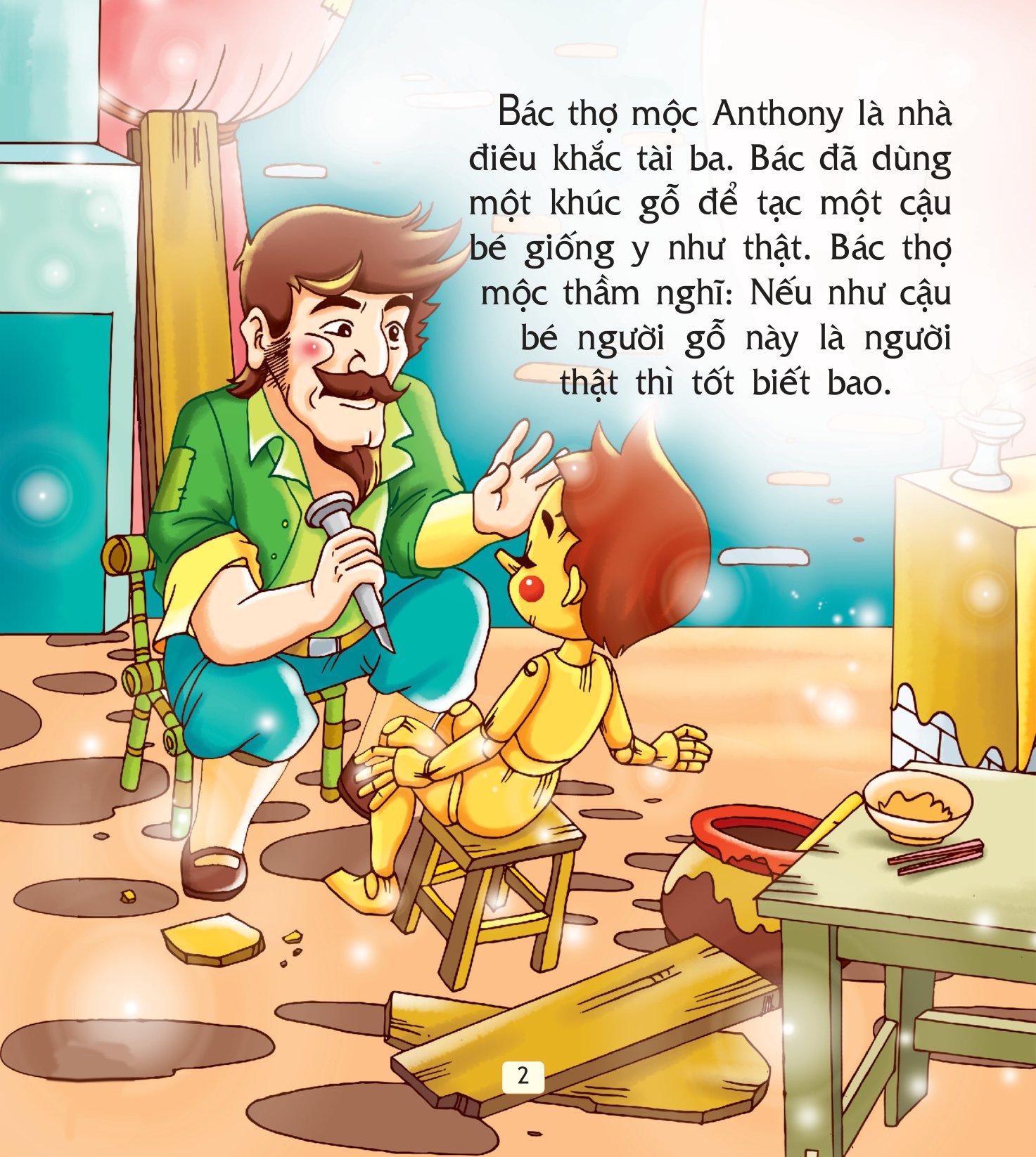 Truyện Cổ Tích Thế Giới Hay Nhất - Pinochio Cậu Bé Người Gỗ (Tái Bản)