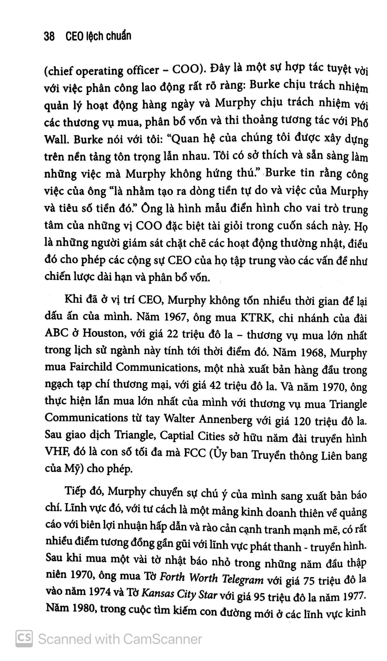 CEO Lệch Chuẩn