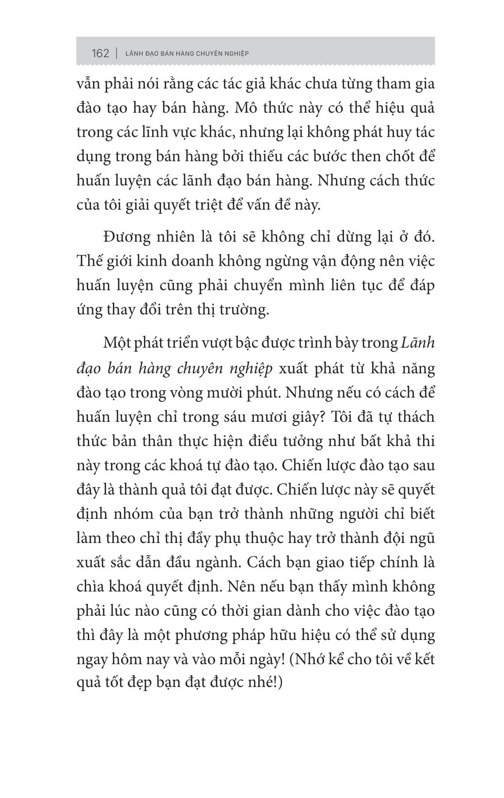Lãnh Đạo Bán Hàng Chuyên Nghiệp – Bí Quyết Xây Dựng Đội Nhóm Bán Hàng “Bất Khả Chiến Bại”