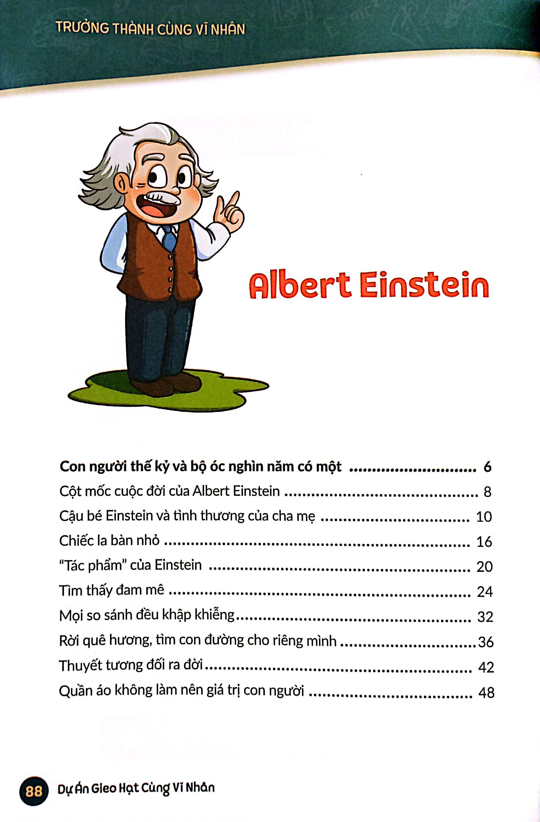 Sách - Trưởng Thành Cùng Vĩ Nhân 3 - Nhà Khoa Học Và Danh Y - Albert Einstein