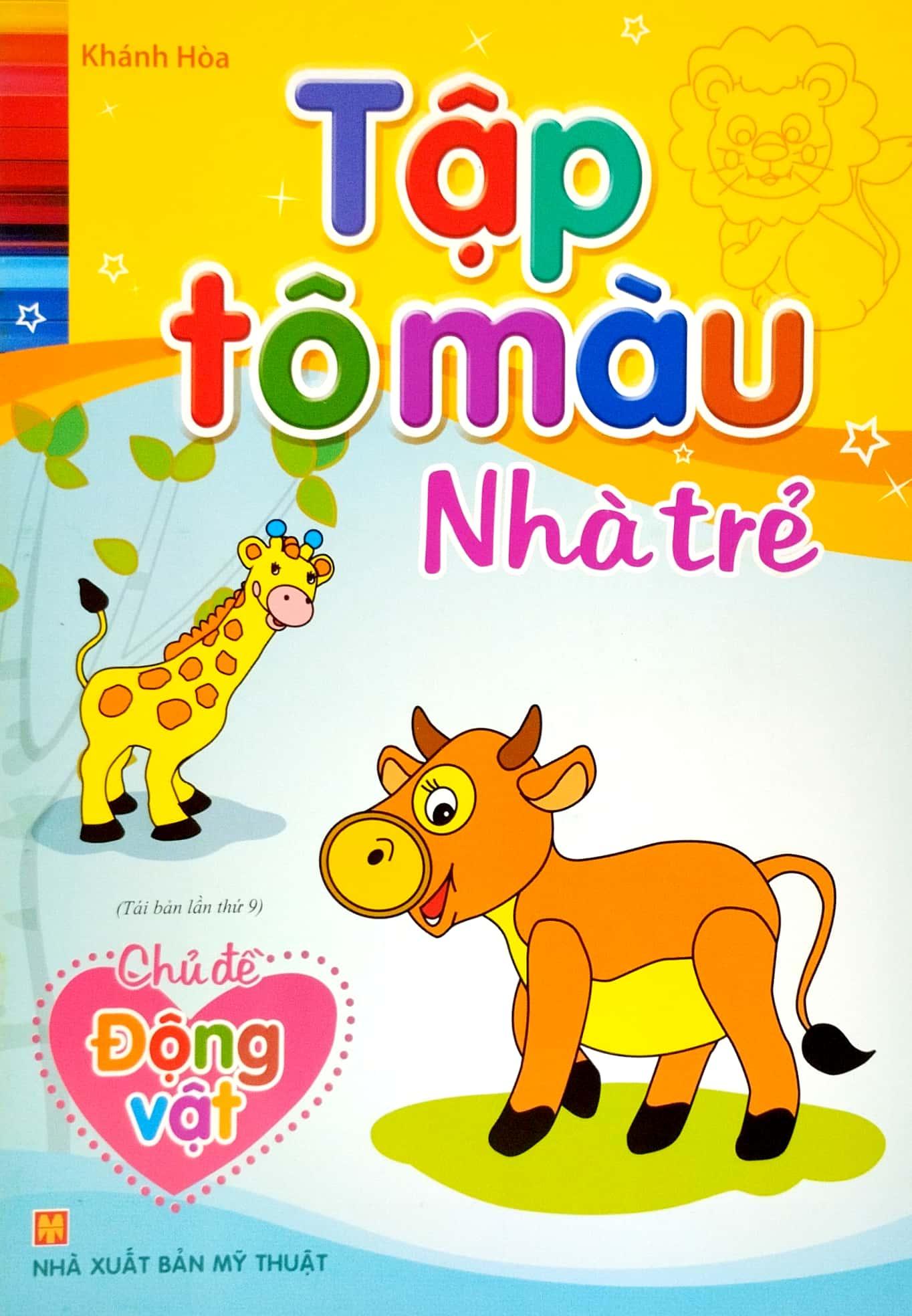 Tập Tô Màu Nhà Trẻ - Động Vật (Tái Bản 2022)