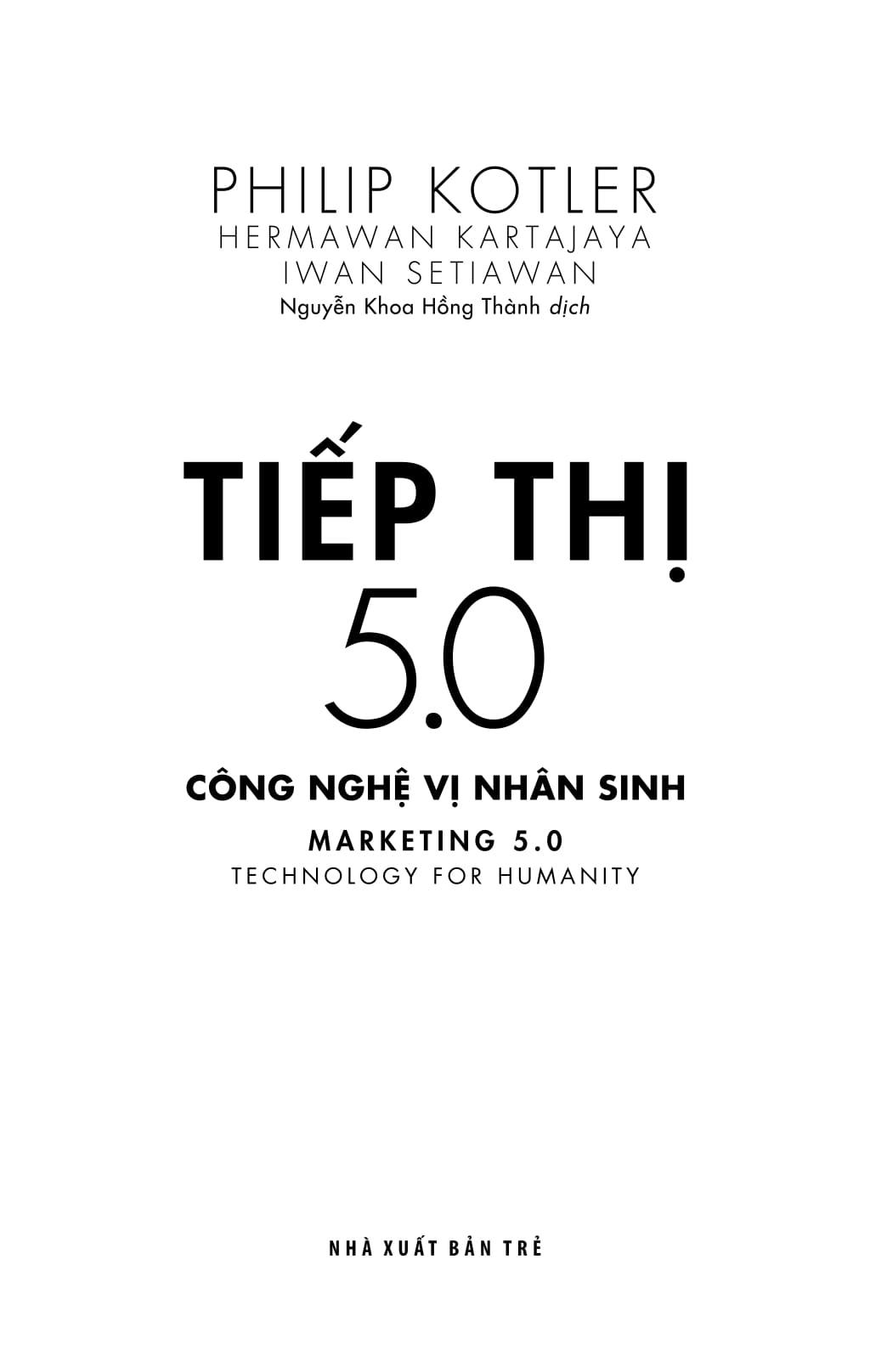 Tiếp Thị 5.0: Công Nghệ Vị Nhân Sinh