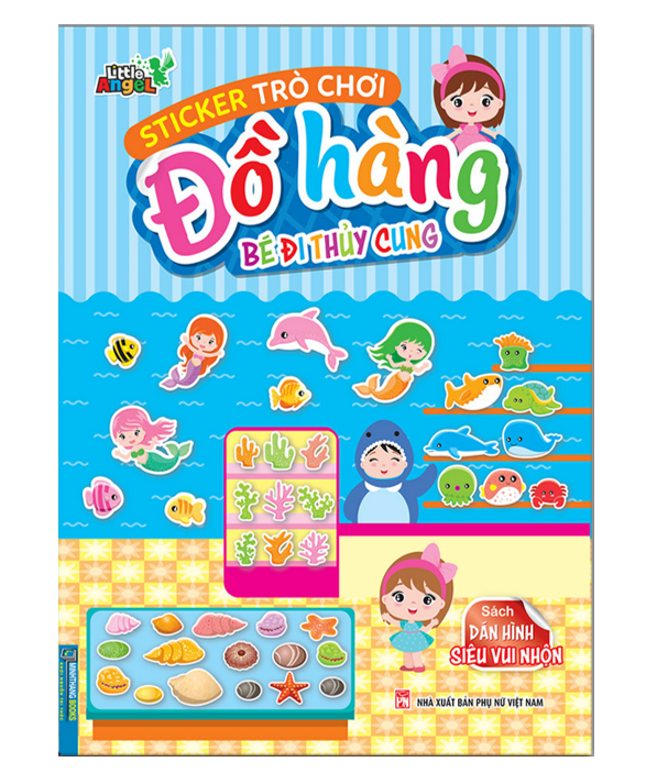 Sách - Combo Sticker Trò chơi đồ hàng (dán hình siêu vui nhộn)
