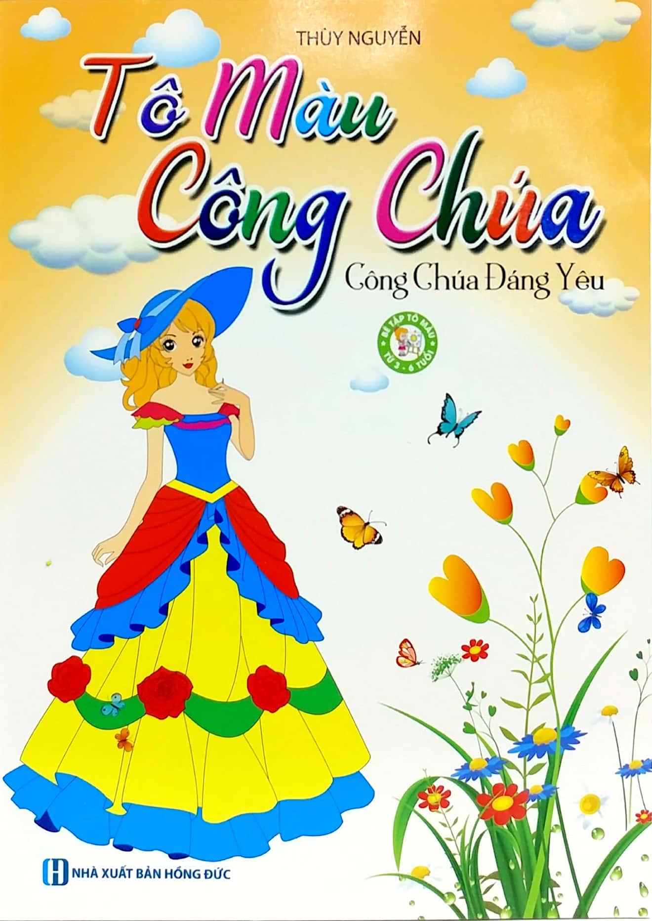 Bộ Túi Tô Màu Công Chúa (Bộ 5 Cuốn)