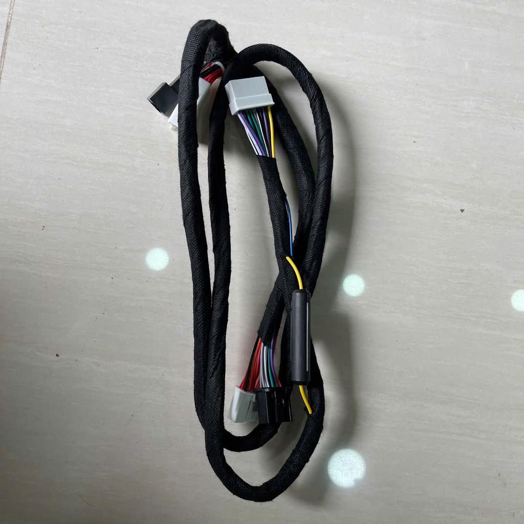Dây cắm Amply/DSP TOYOTA, kết nối đầu nguyên bản cho xe ô tô Toyota Camry, Senna 21, Highlander 21, Avalon.