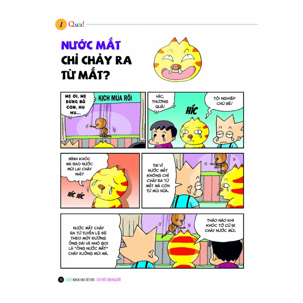 Quiz! Khoa Học Kì Thú: Cơ Thể Con Người