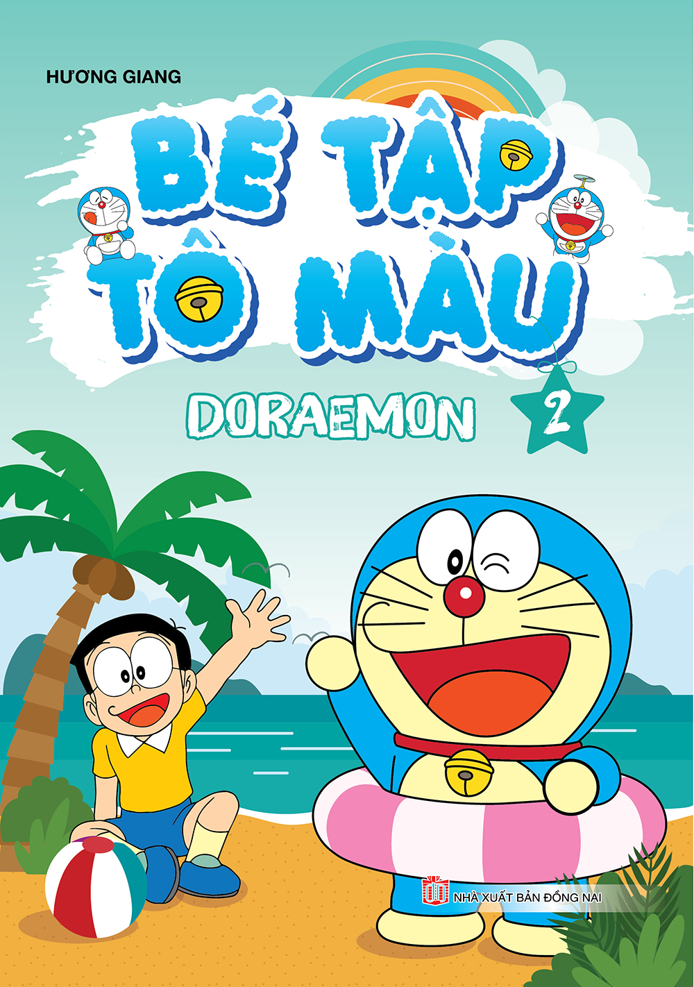 Combo Bé Tập Tô Màu Doraemon