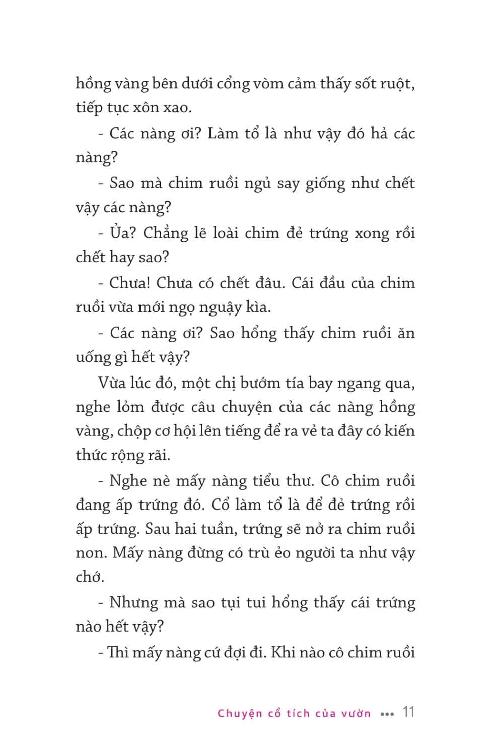Văn Học Thiếu Nhi - Chuyện Cổ Tích Của Vườn - TRE