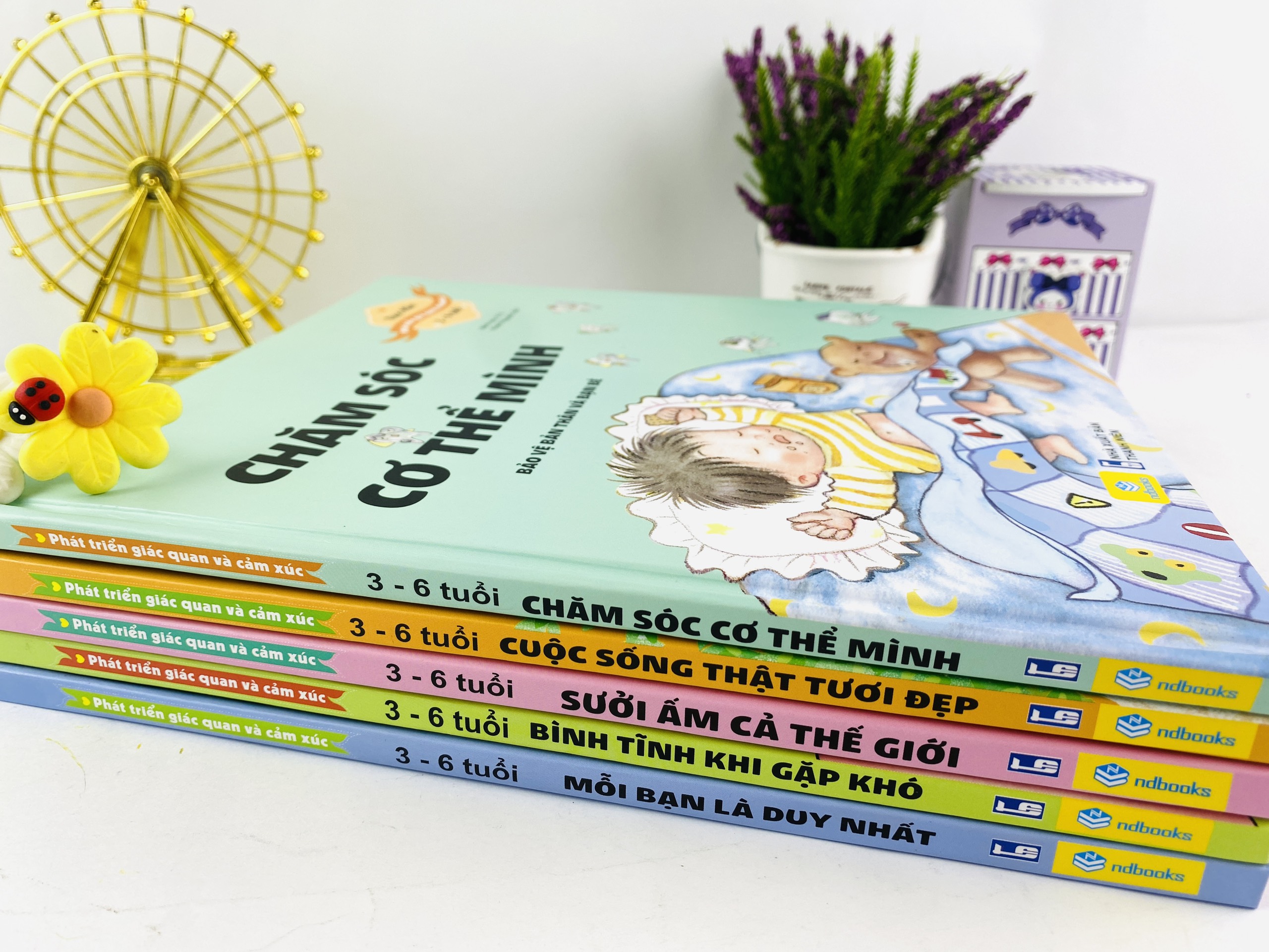 Sách - Phát Triển Giác Quan Và Cảm Xúc 3 - 6 Tuổi - ndbooks