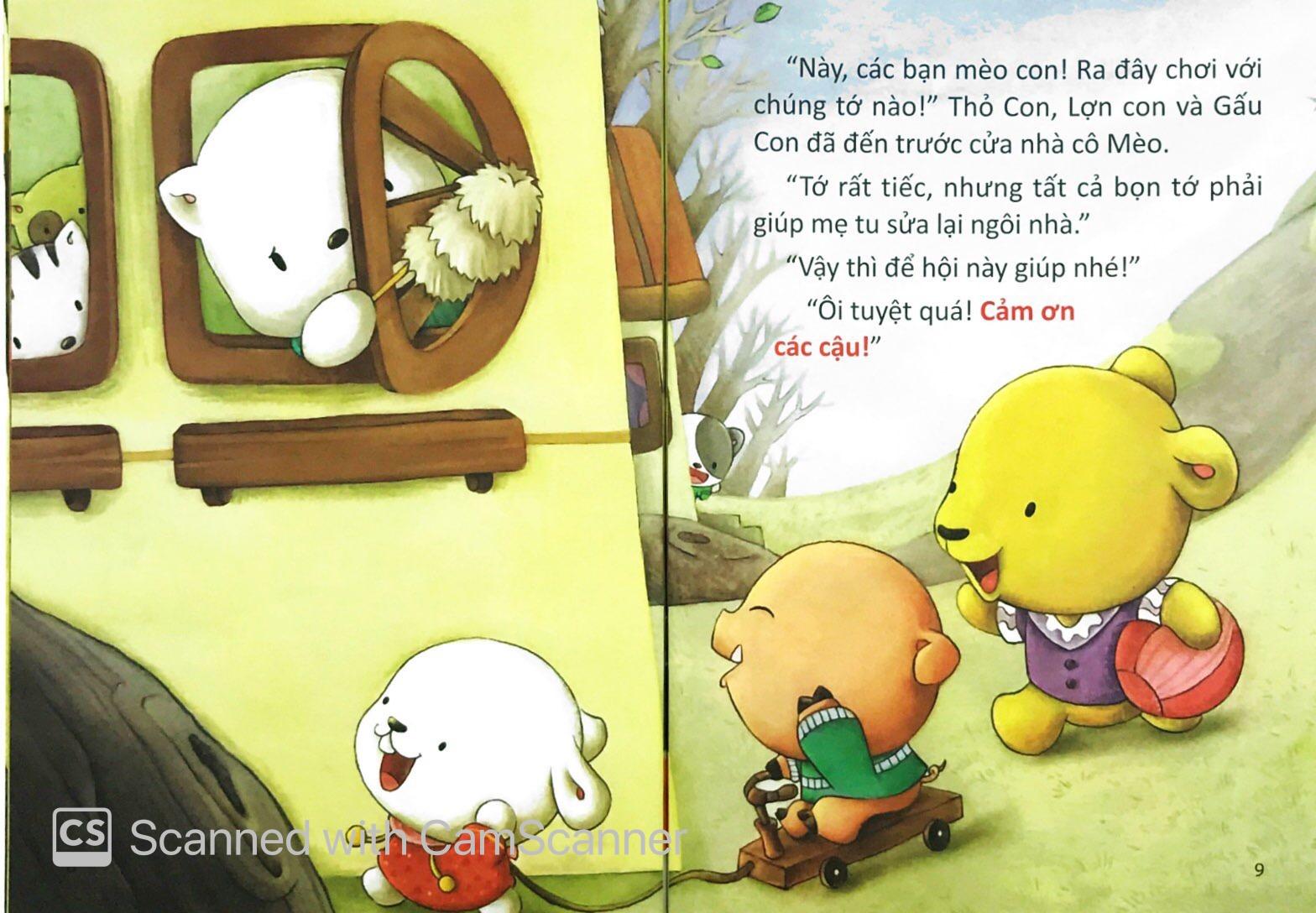 Thỏ Con Ơi - Ngôi Nhà Cầu Vồng