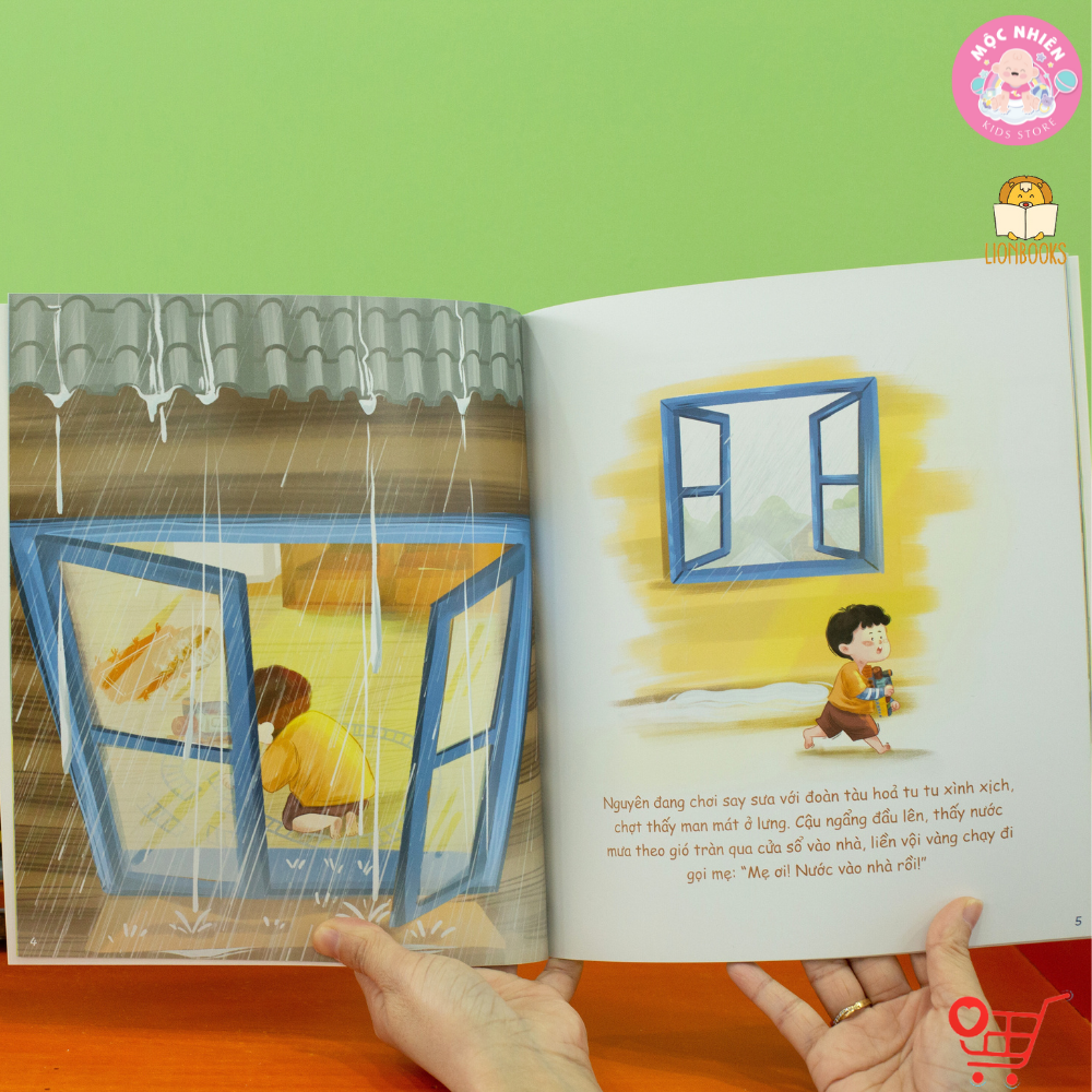 Truyện kể cho bé trước giờ đi ngủ - Cuốn Chim Sẻ Tóc Xù - Câu chuyện kể hằng đêm cho bé 0-6 tuổi - LionBooks