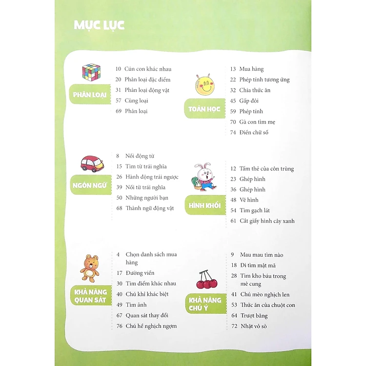 IQ Thiên Tài Phát Triển Tư Duy Não Bộ 5- 6 Tuổi (Tái Bản)