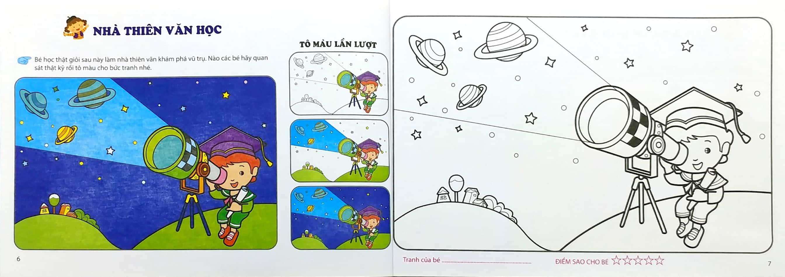 Bé Làm Họa Sỹ Nhí - Nhập Môn Tô Màu Cho Bé (Tập 6)