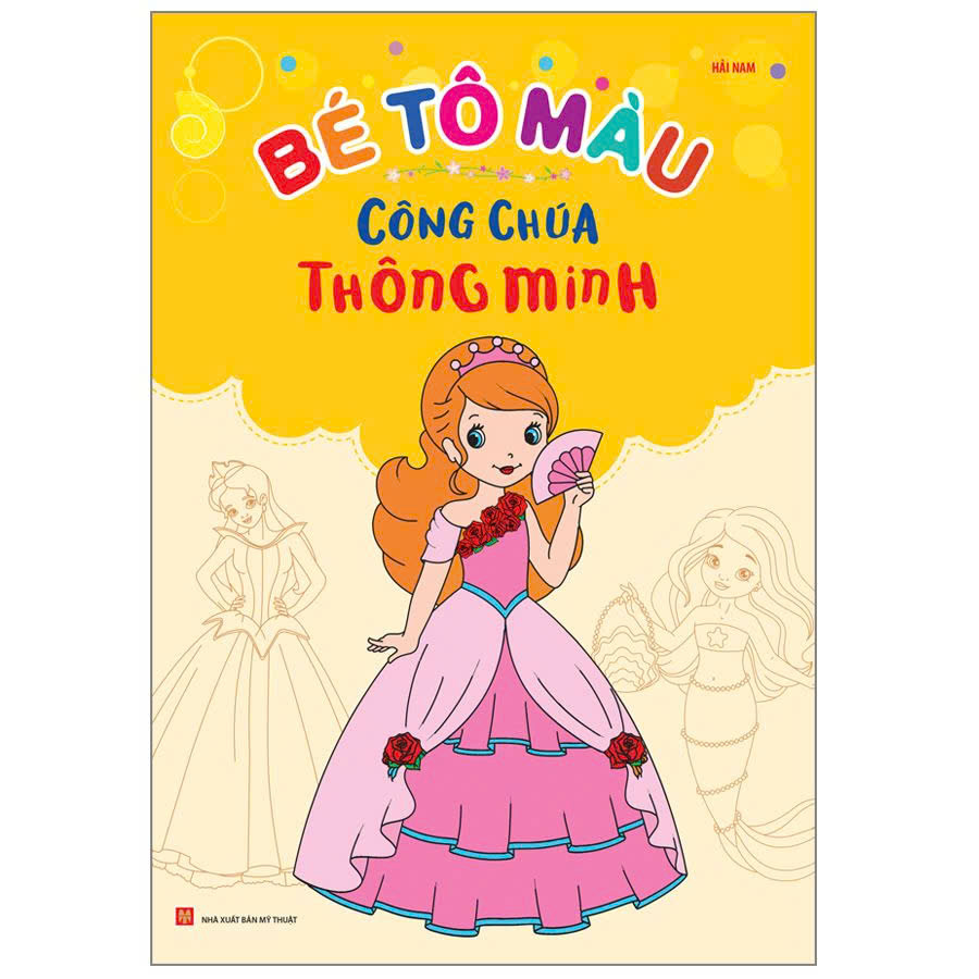 Bộ Túi Bé Tập Tô Màu Công Chúa
