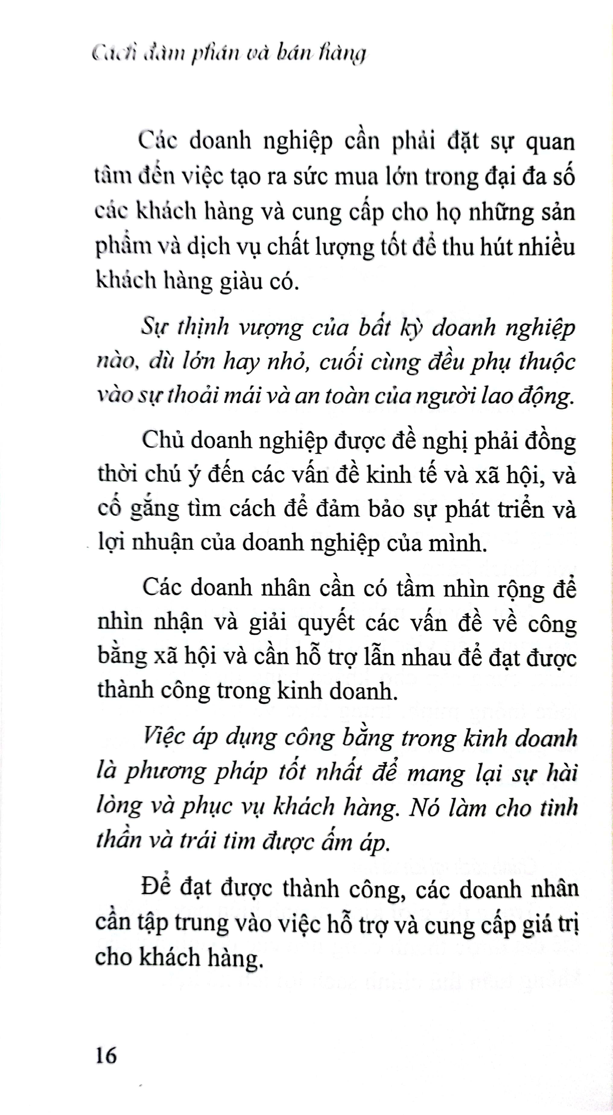 Sách - Cách Đàm Phán Và Bán Hàng