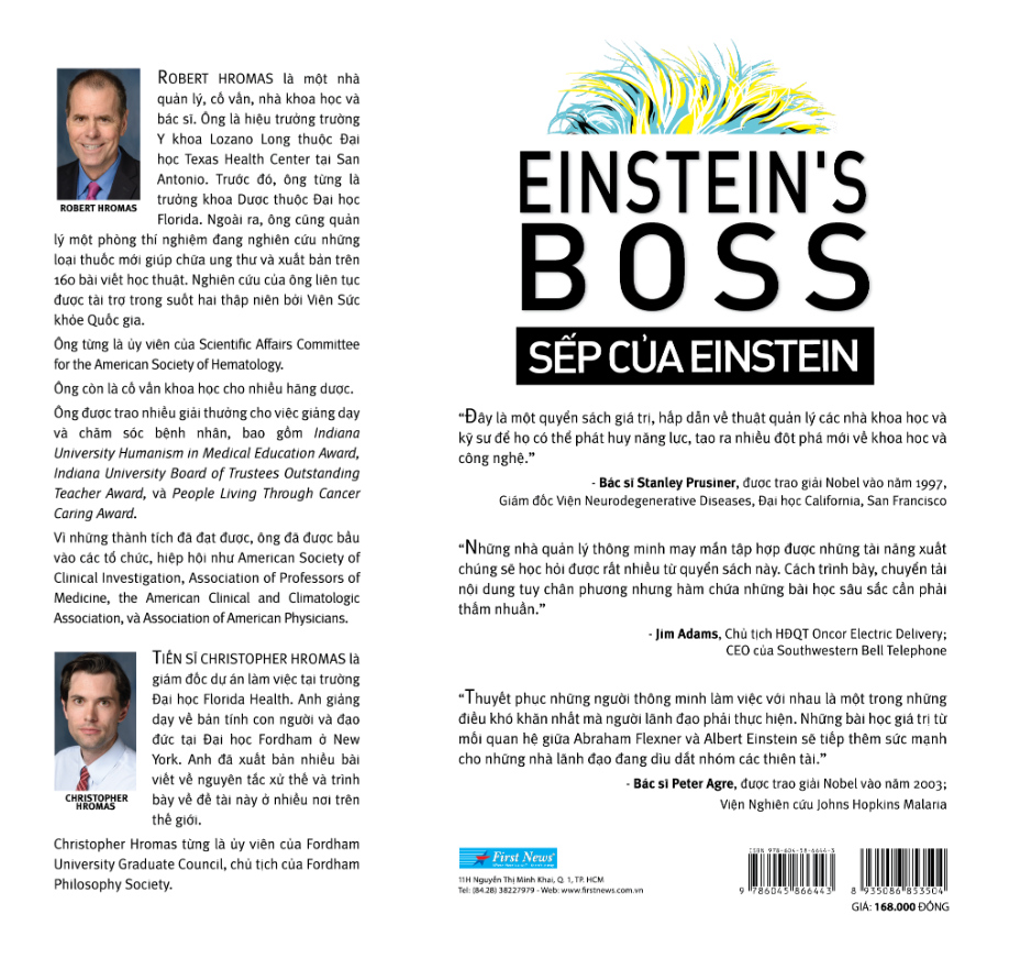 Sếp Của Einstein - 10 Nguyên Tắc Để Lãnh Đạo Những Người Xuất Chúng