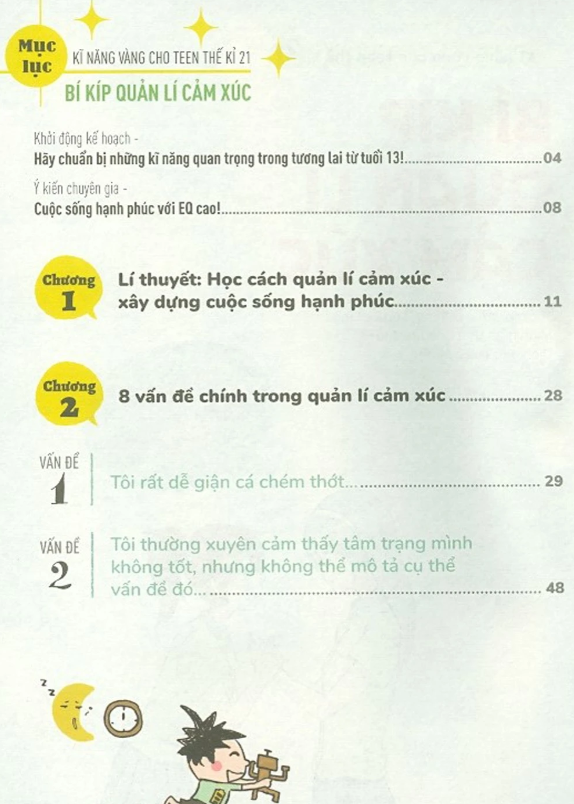 Kĩ Năng Vàng Cho Teen Thế Kỉ 21 - Bí Kíp Quản Lí Cảm Xúc